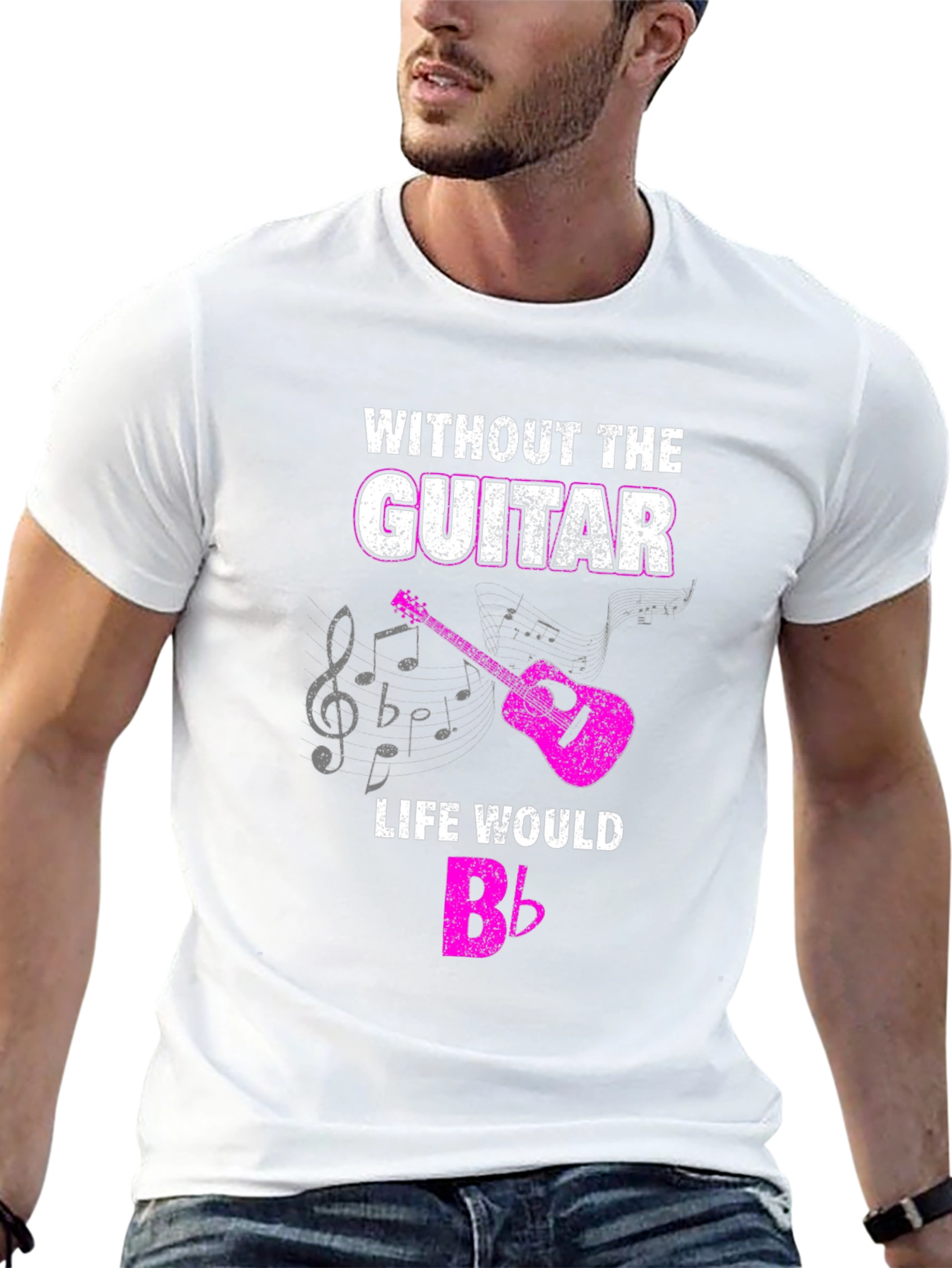 Guitar Lovers T-Shirt: Life Would B♭