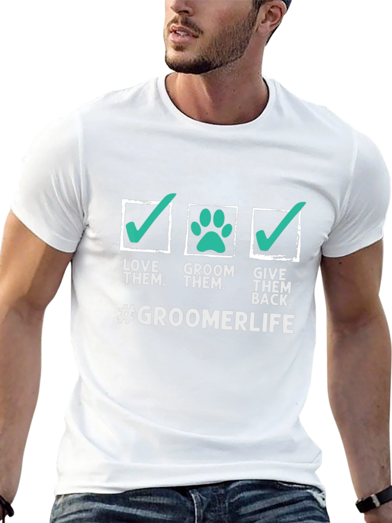 Groomer Life Graphic Tee - Love Groom Give Back!