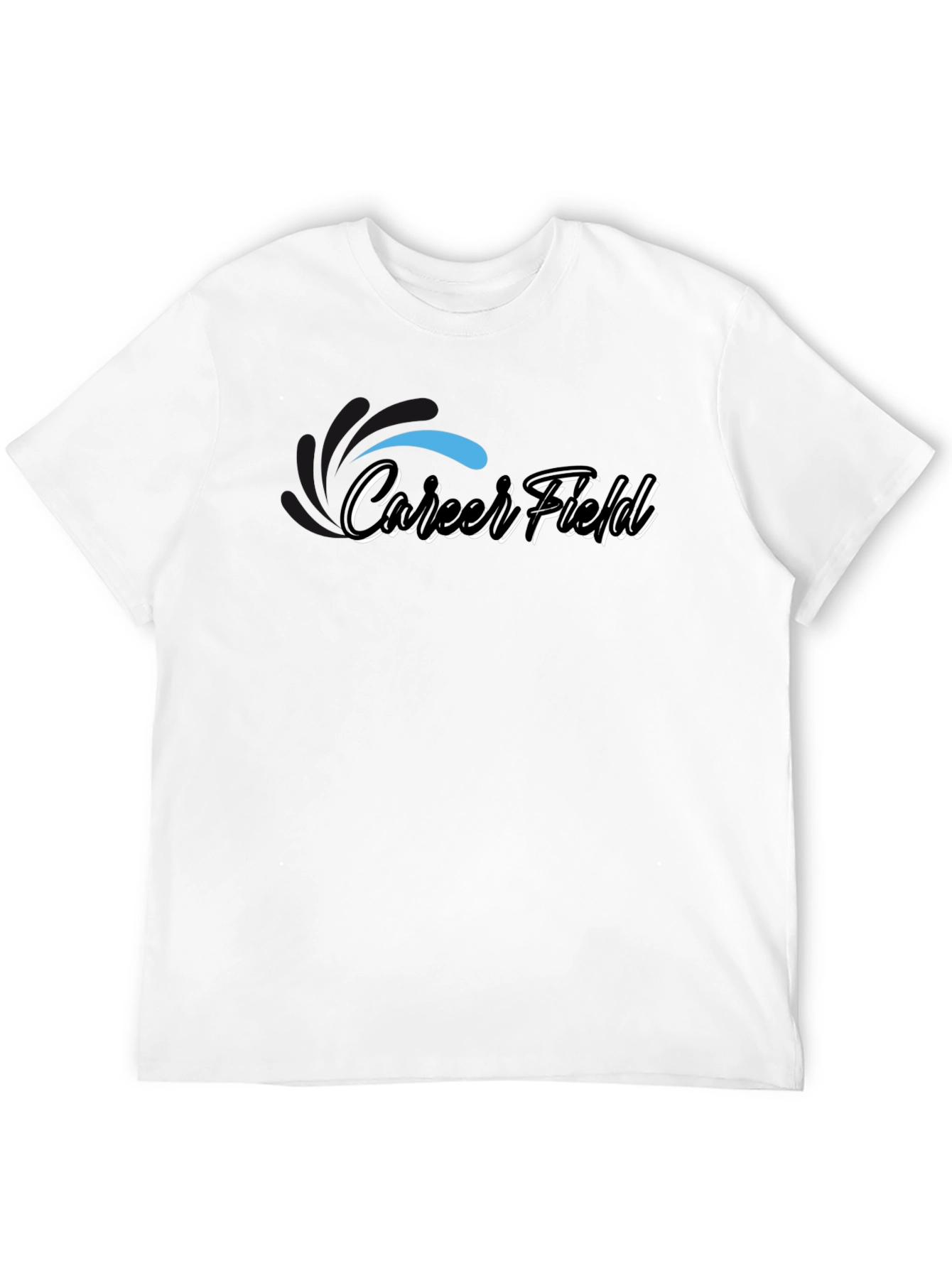 Career Field Black Tee - Stylish & Comfy