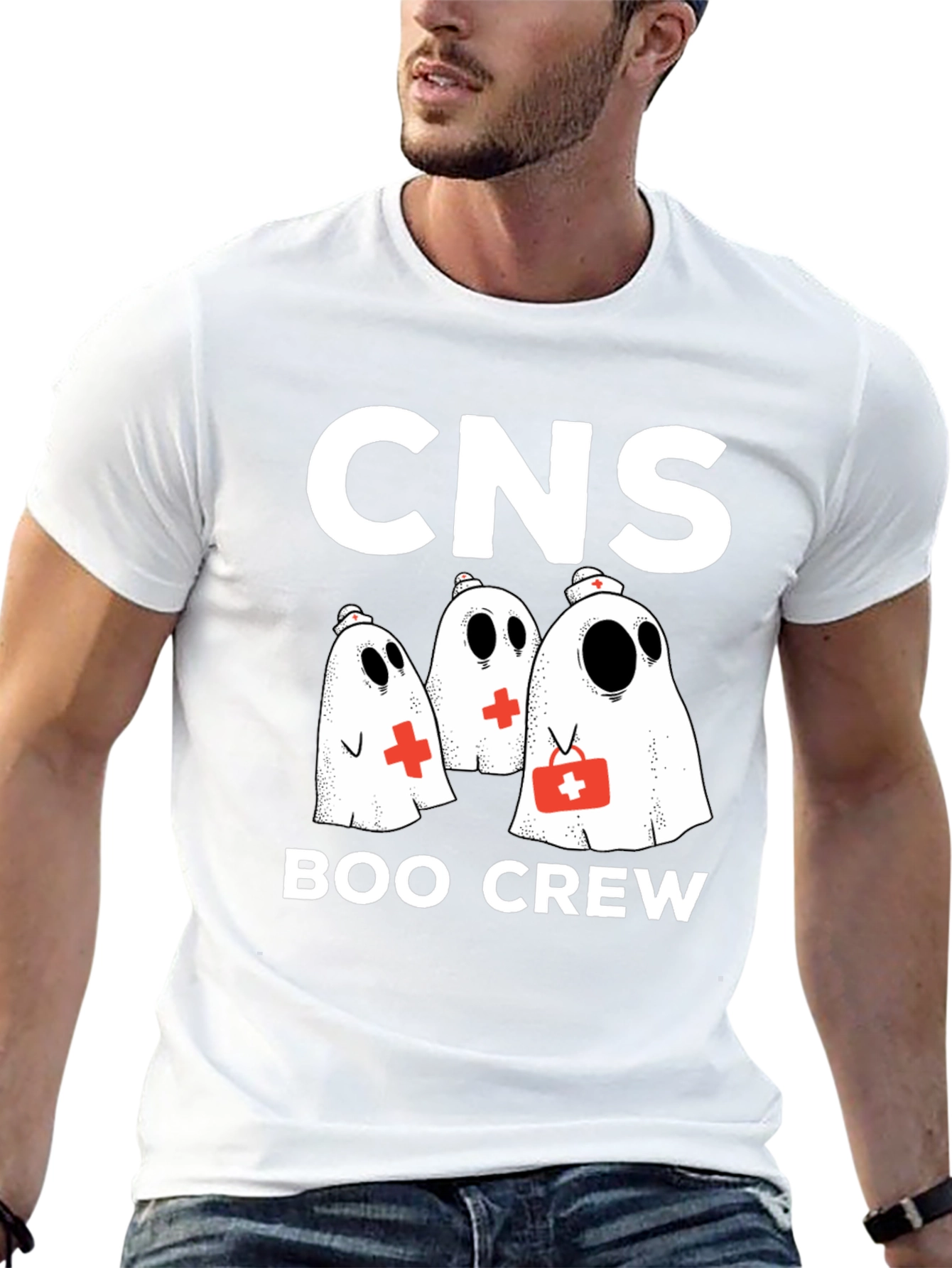 CNS Boo Crew Halloween Nurse T-Shirt
