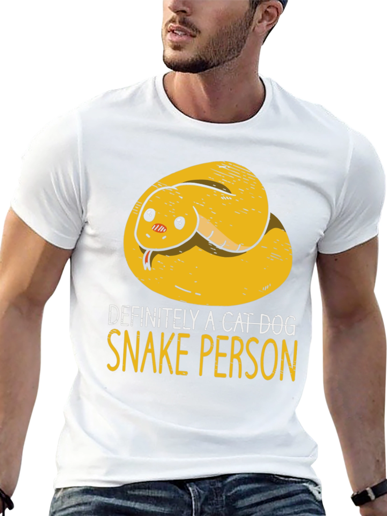 Funny Snake Person T-Shirt
