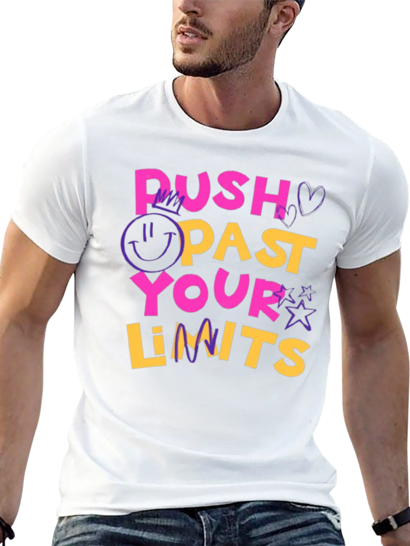 Push Past Your Limits Graphic Tee