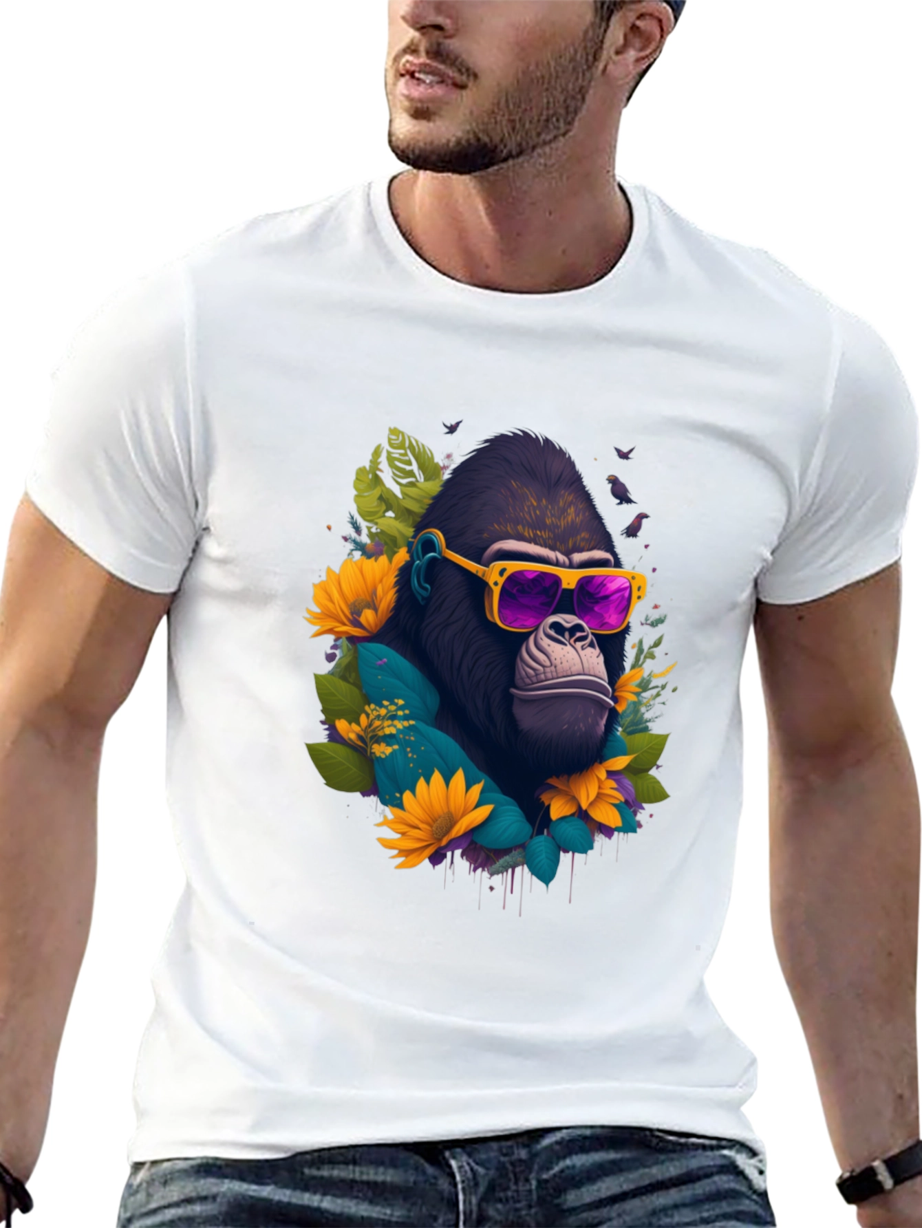 Cool Gorilla Graphic Tee
