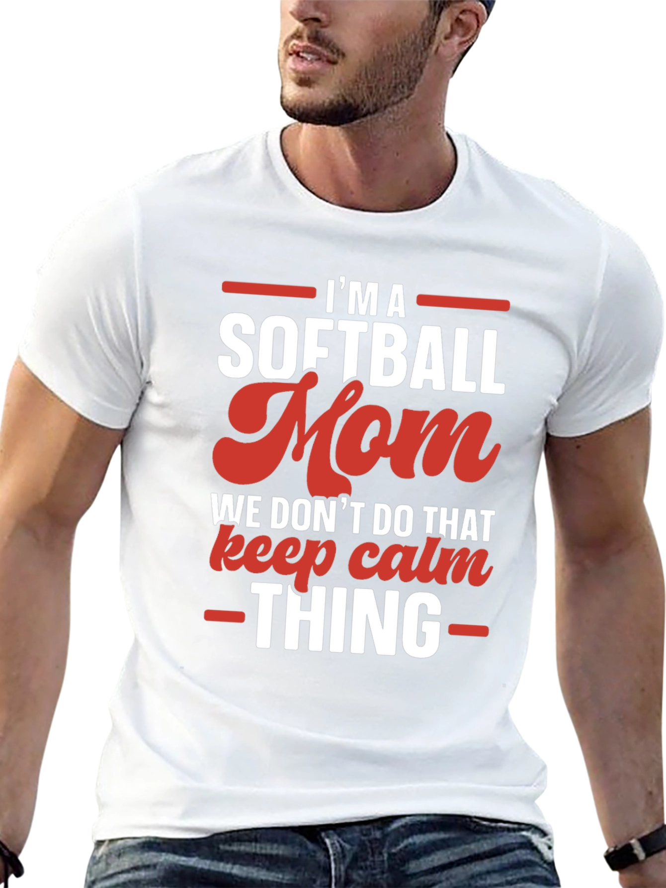 Softball Mom Graphic T-Shirt - Funny & Stylish