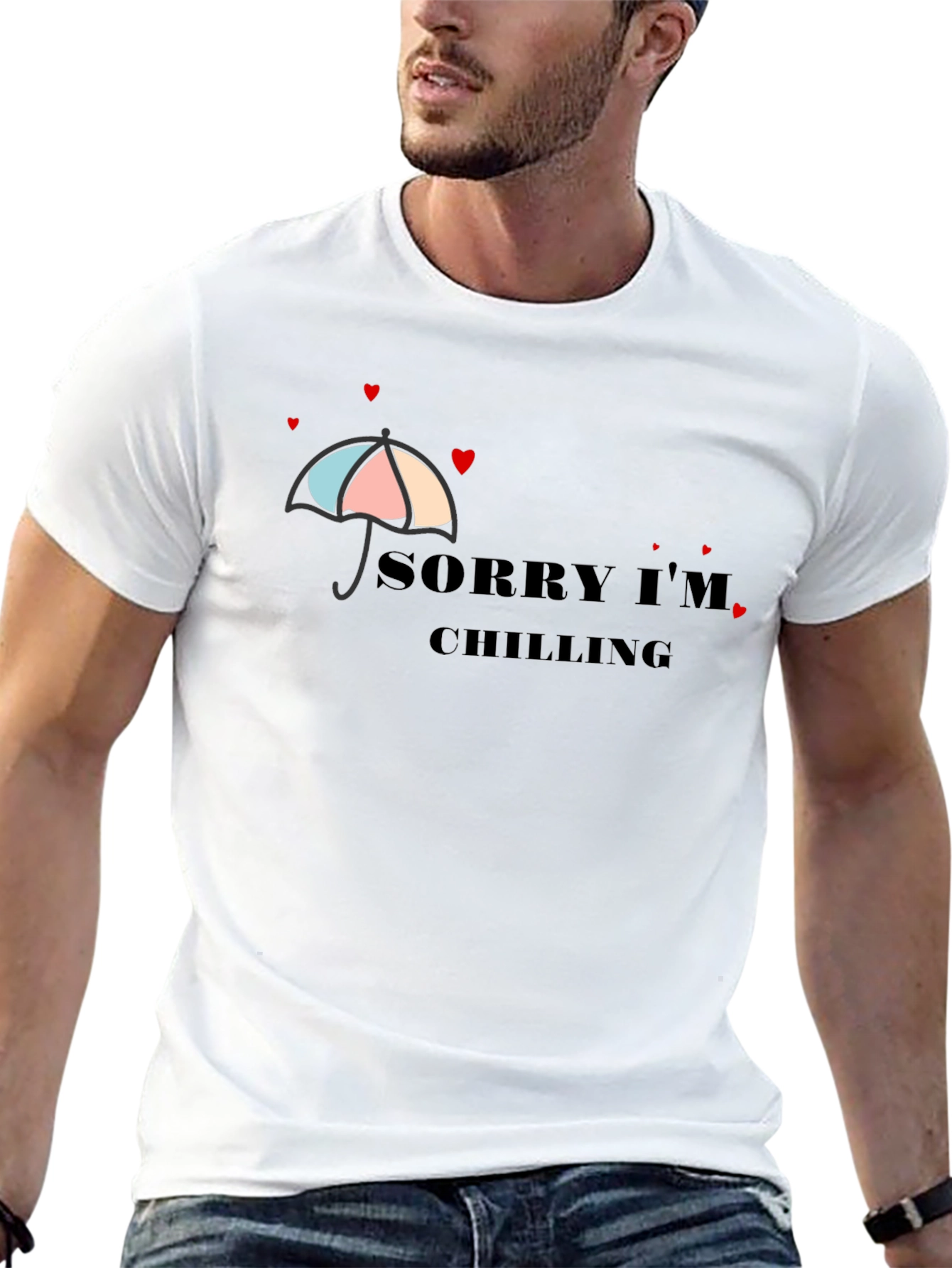 Sorry Im Chilling Graphic T-Shirt