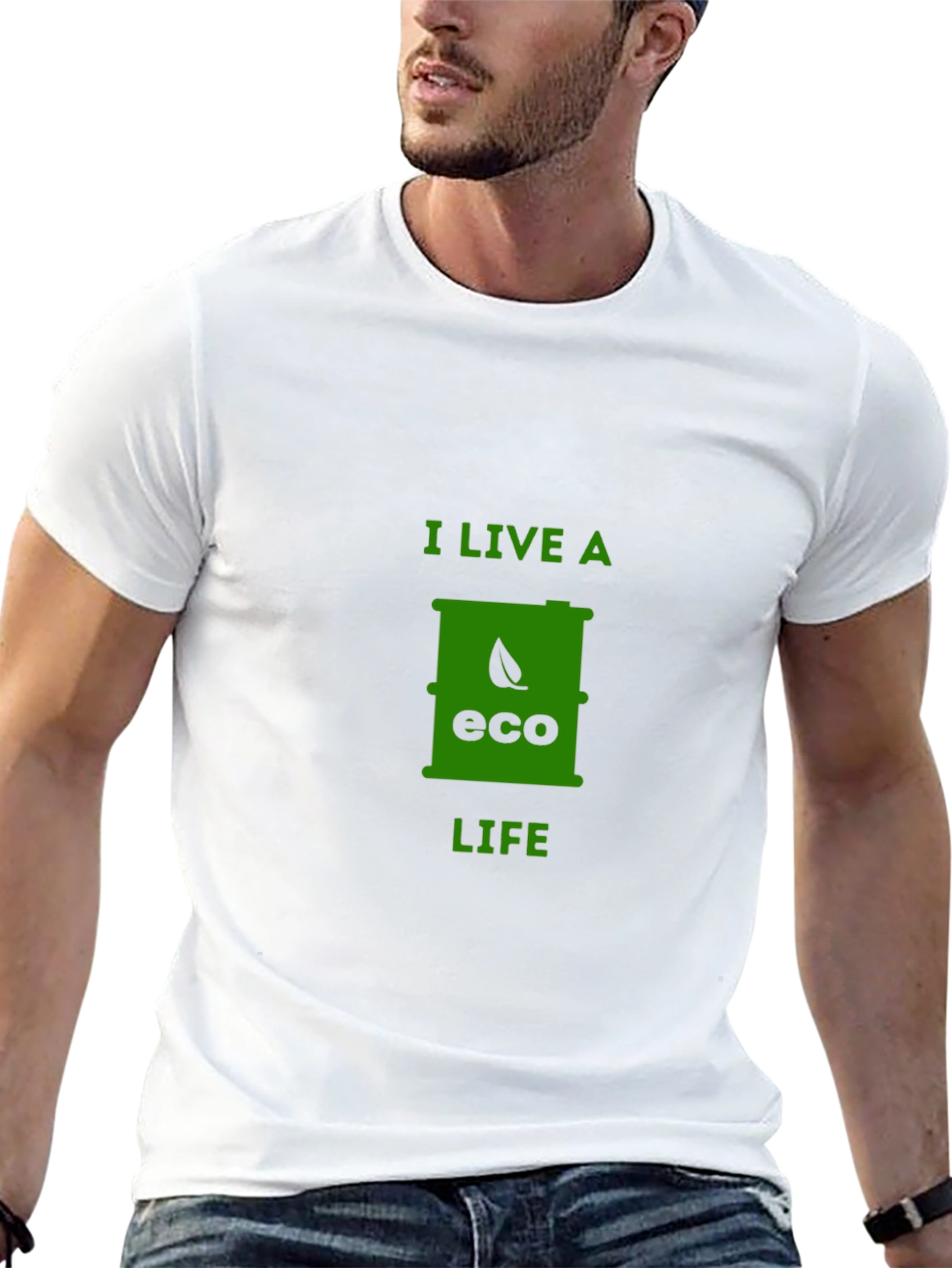 Eco Life T-Shirt - Black Sustainable Fashion