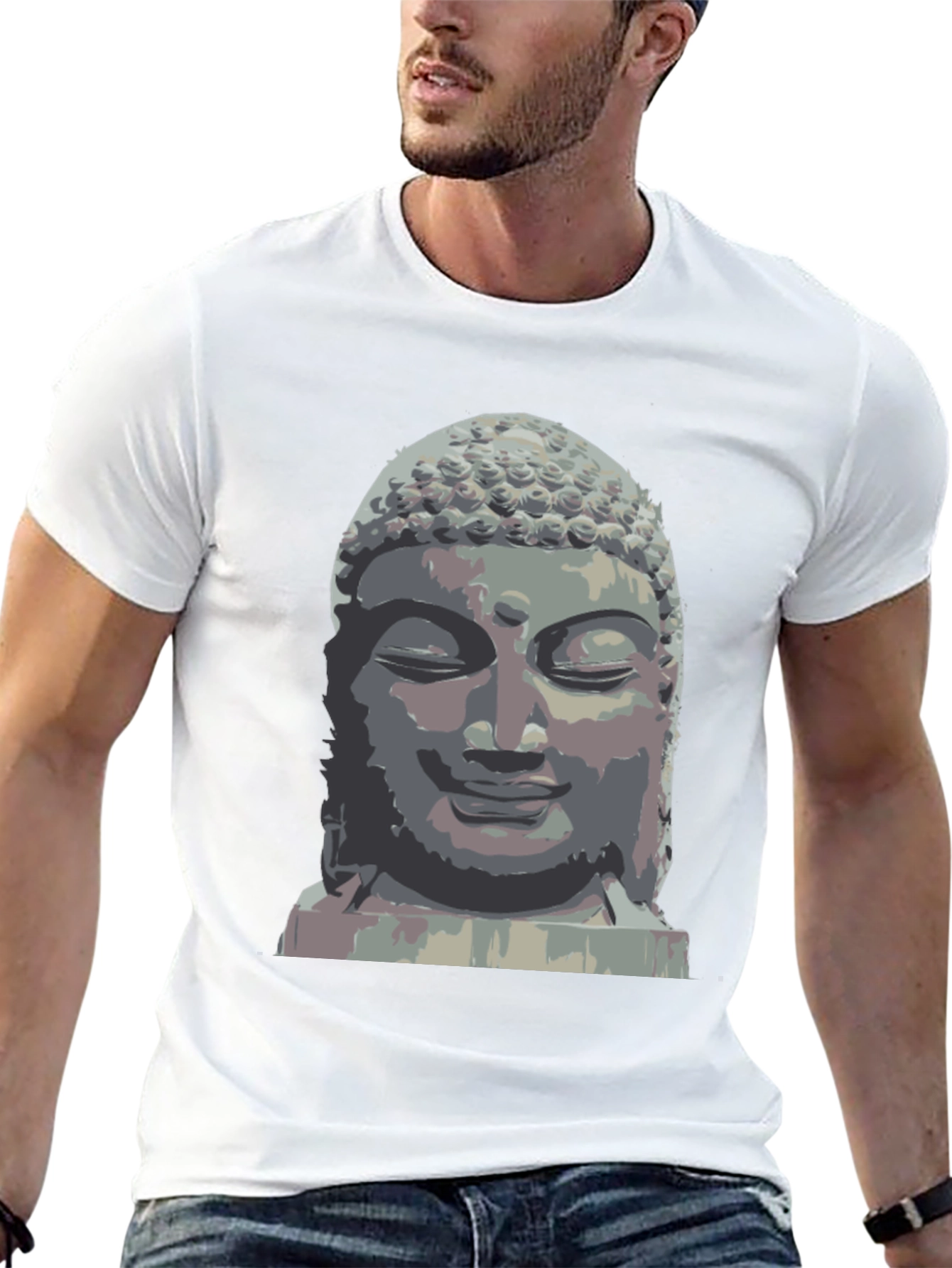 Buddha Graphic Tee - Peaceful Vibes