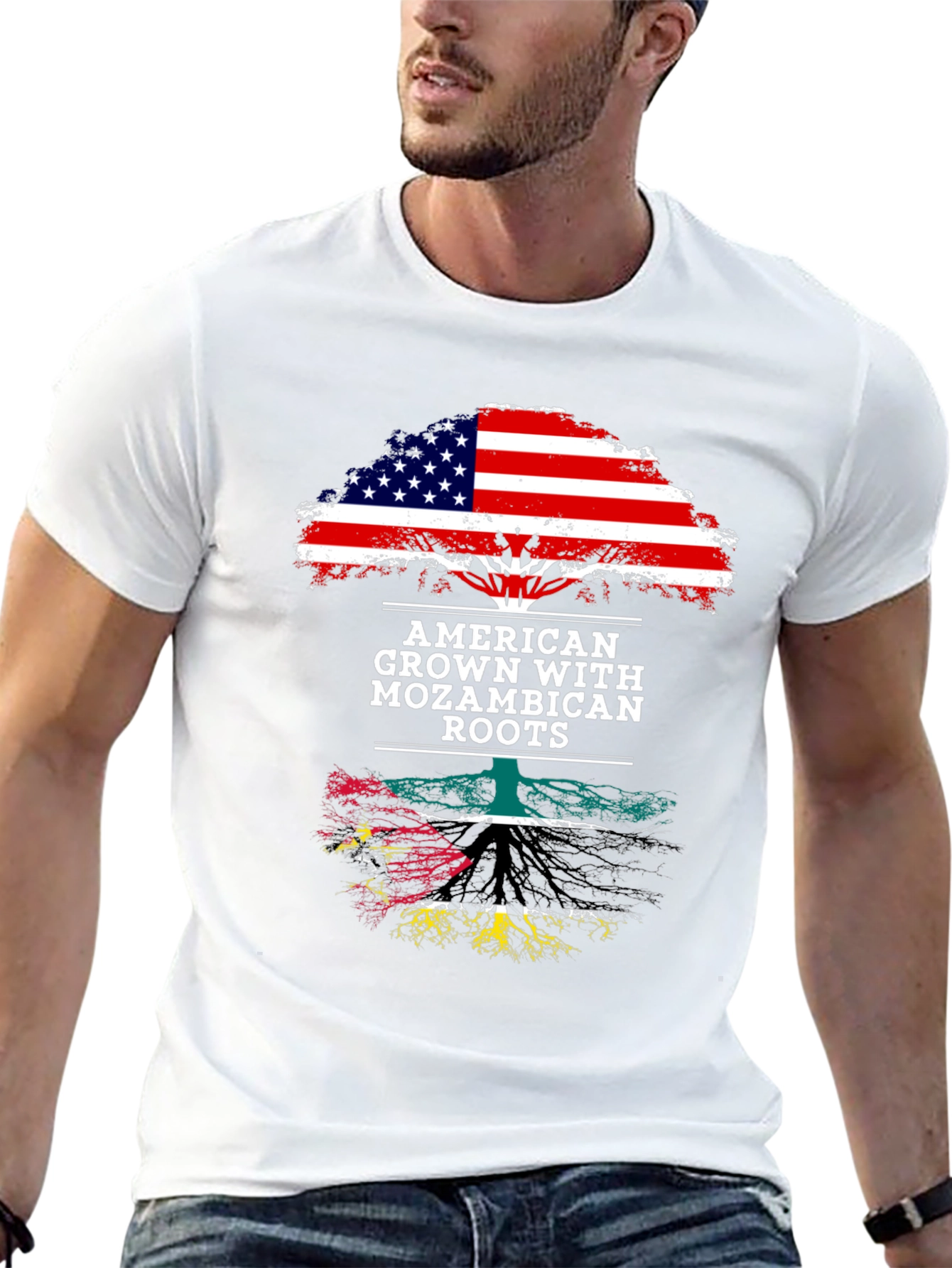 American Grown with Mozambican Roots T-Shirt