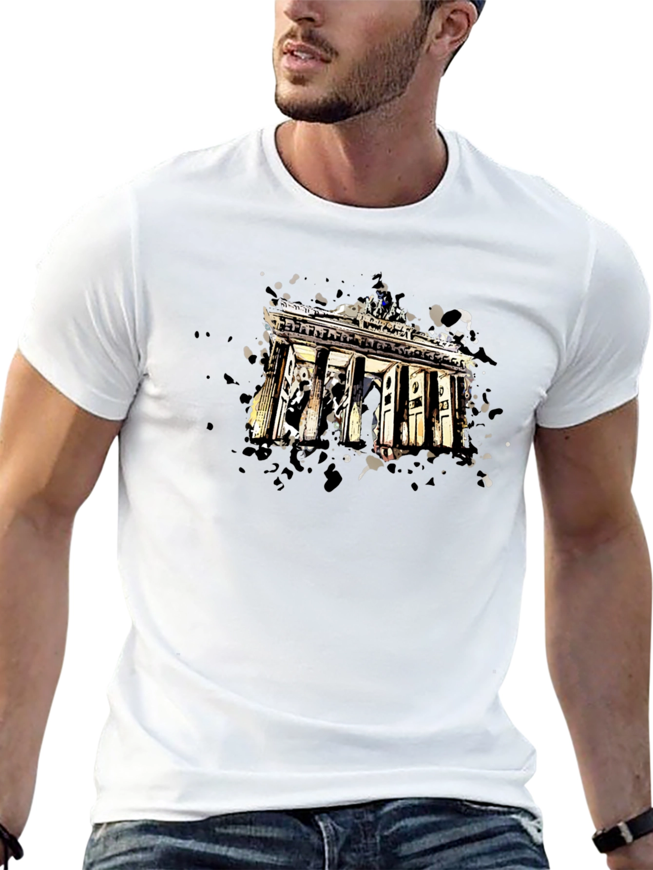 Berlin Brandenburg Gate Mens T-Shirt