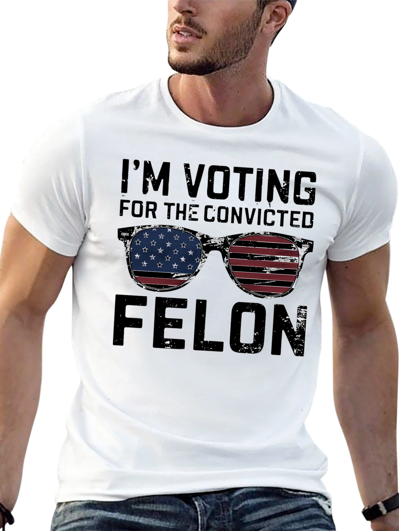 Im Voting for the Convicted Felon T-Shirt