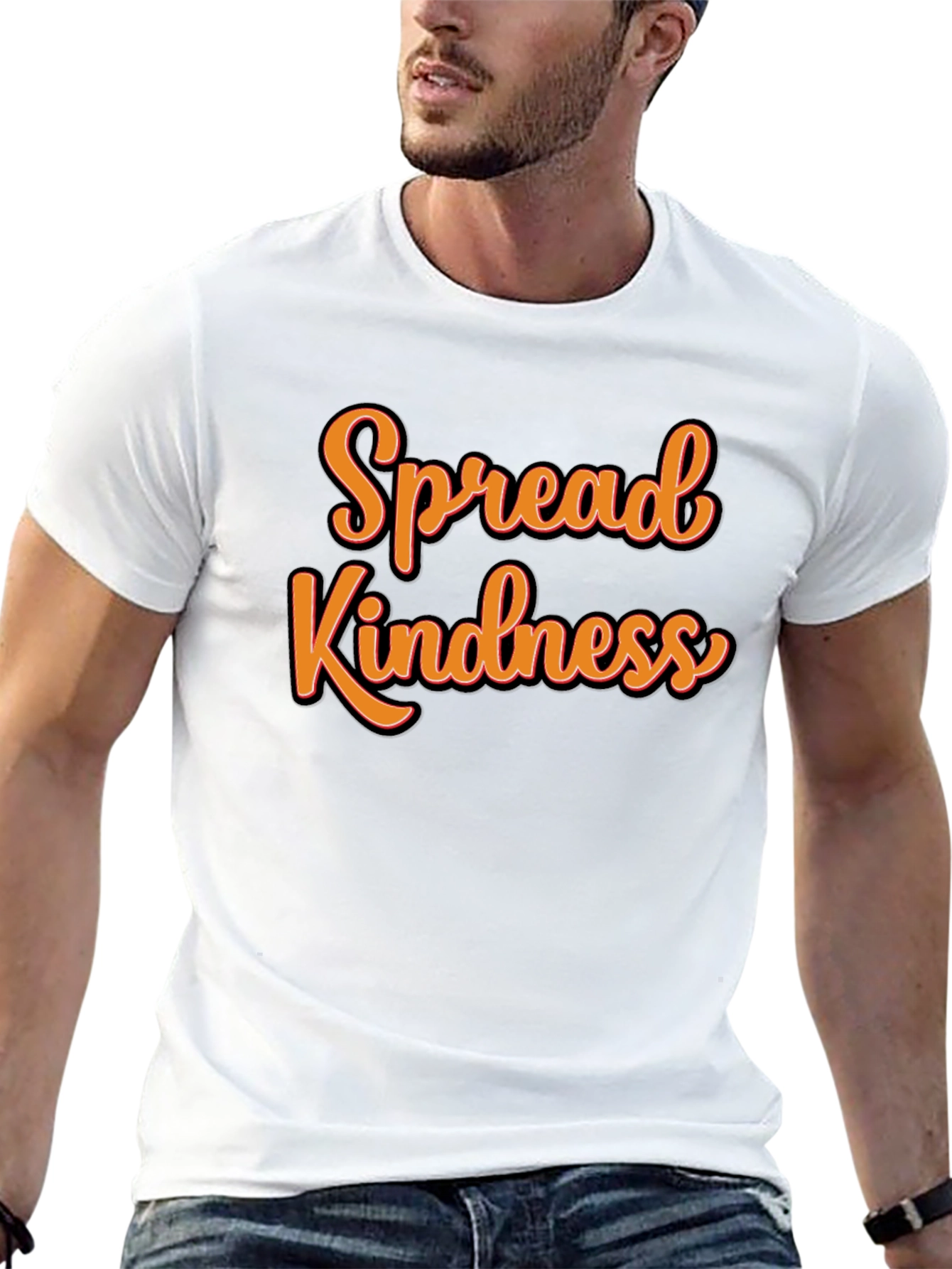 Spread Kindness Graphic Tee - Positive Message T-Shirt