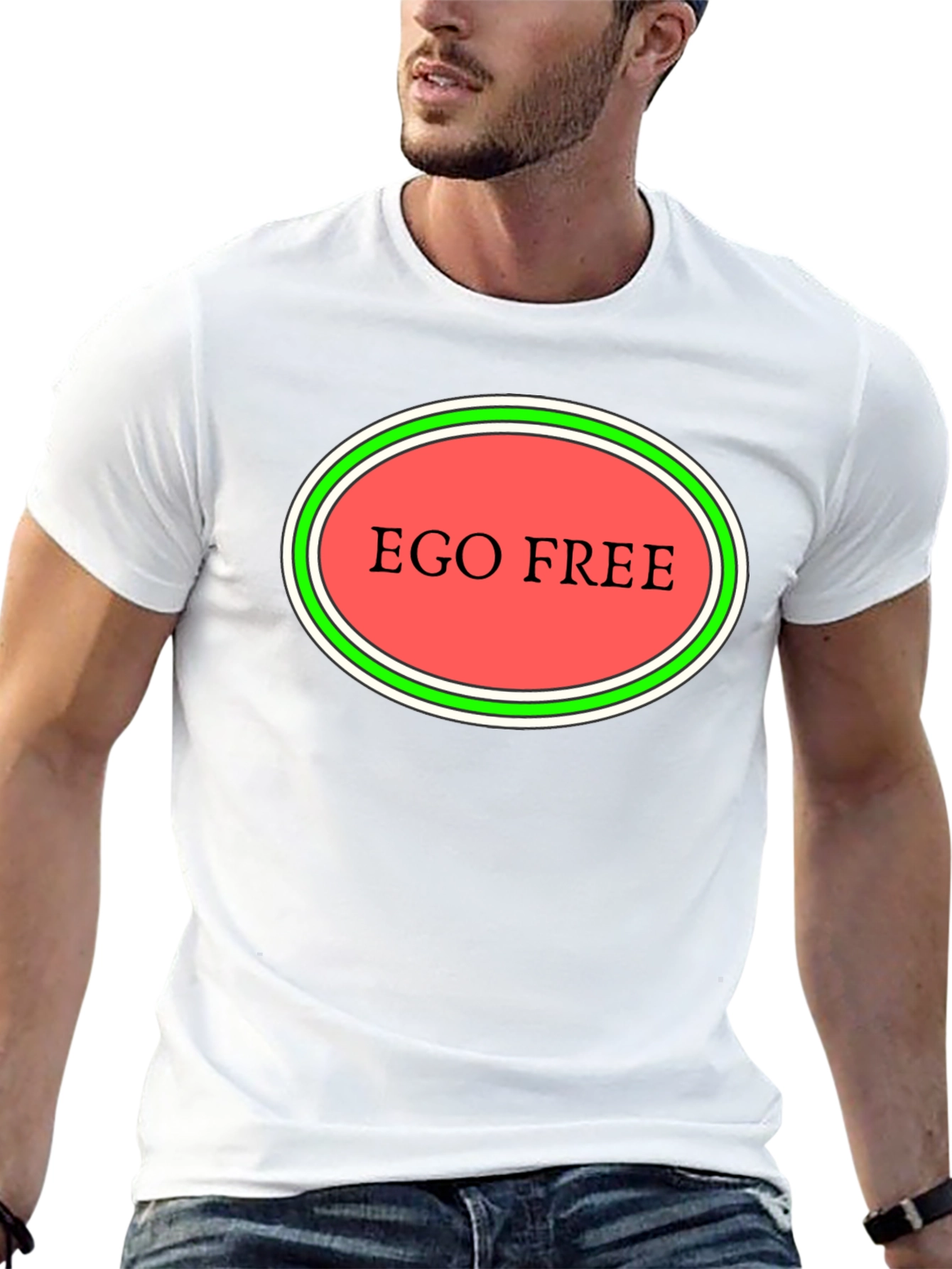 Ego Free Graphic Tee - Soft Cotton Blend