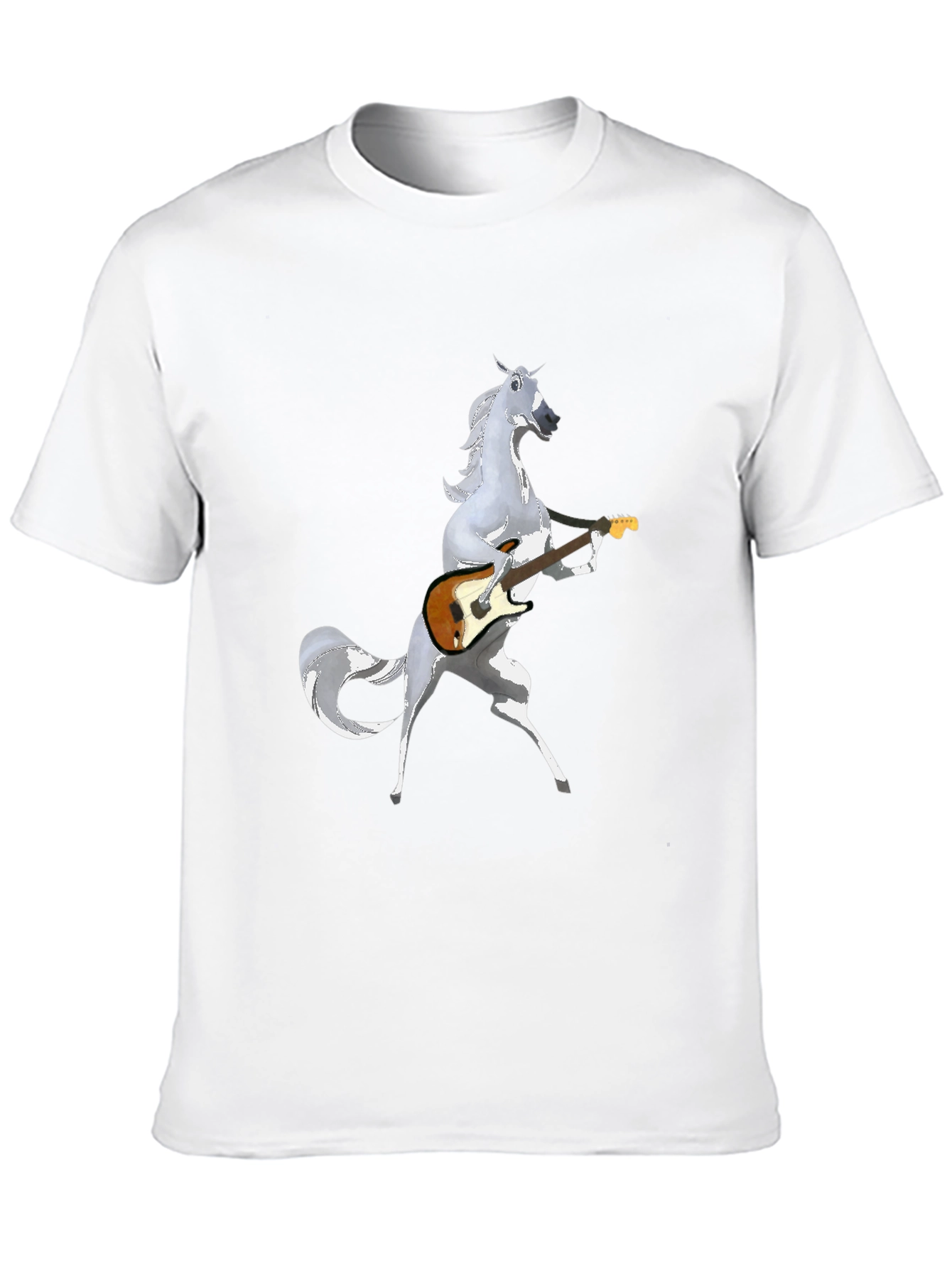 Horse Guitarist Graphic Tee