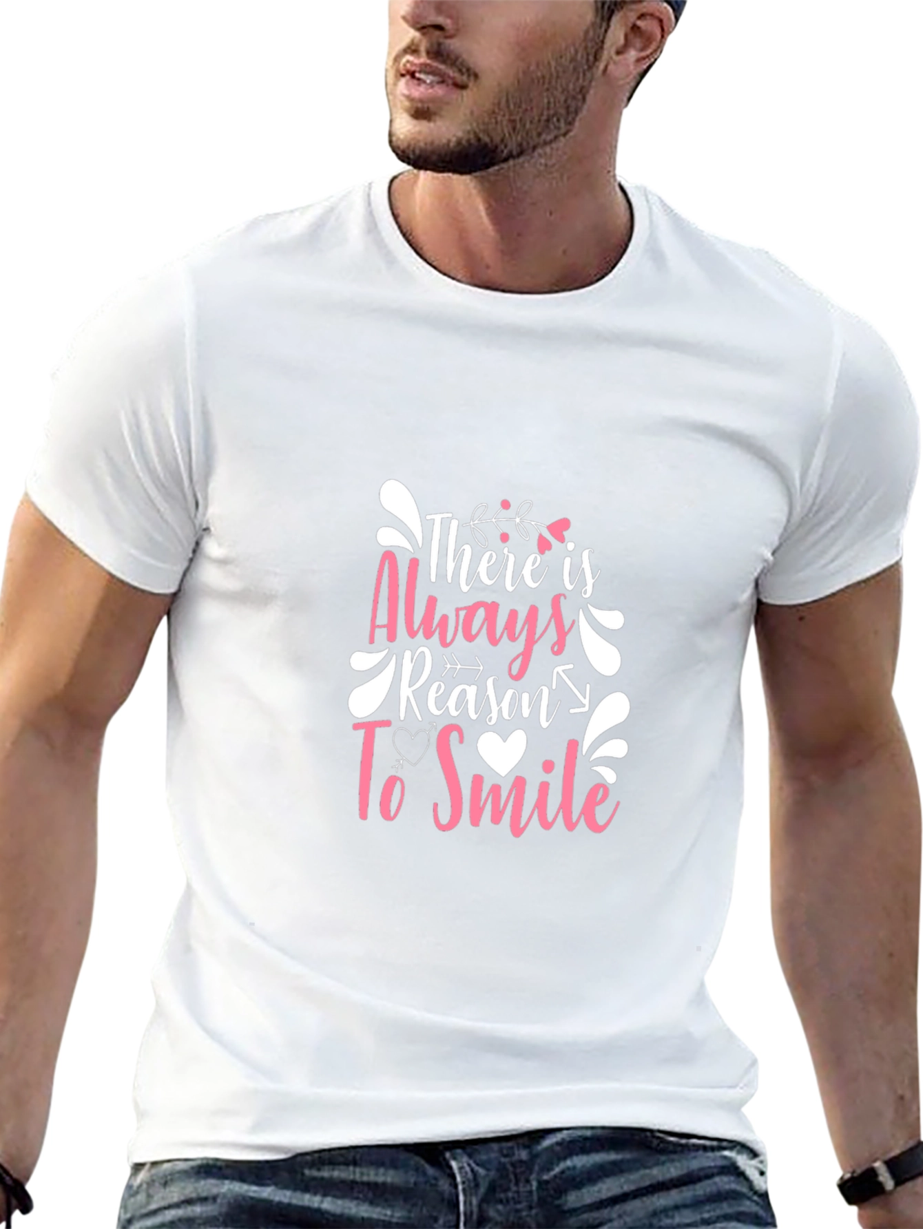 There Is Always Reason To Smile Graphic T-Shirt