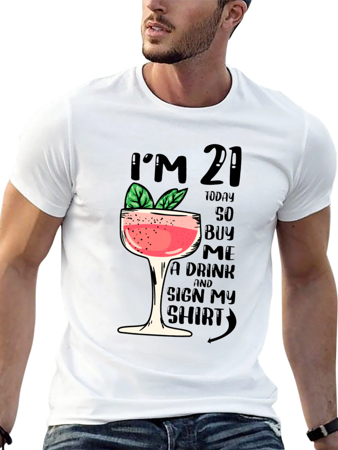 Birthday Im 21 Graphic T-Shirt