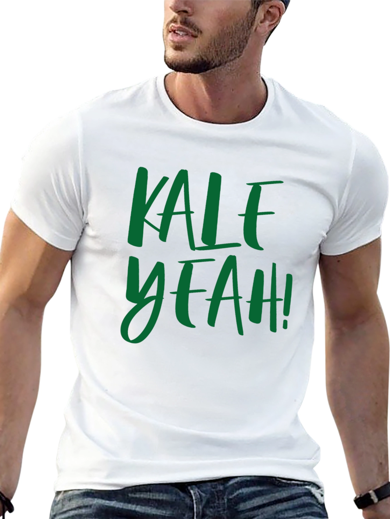 Kale Yeah! Graphic Tee - Trendy & Comfortable