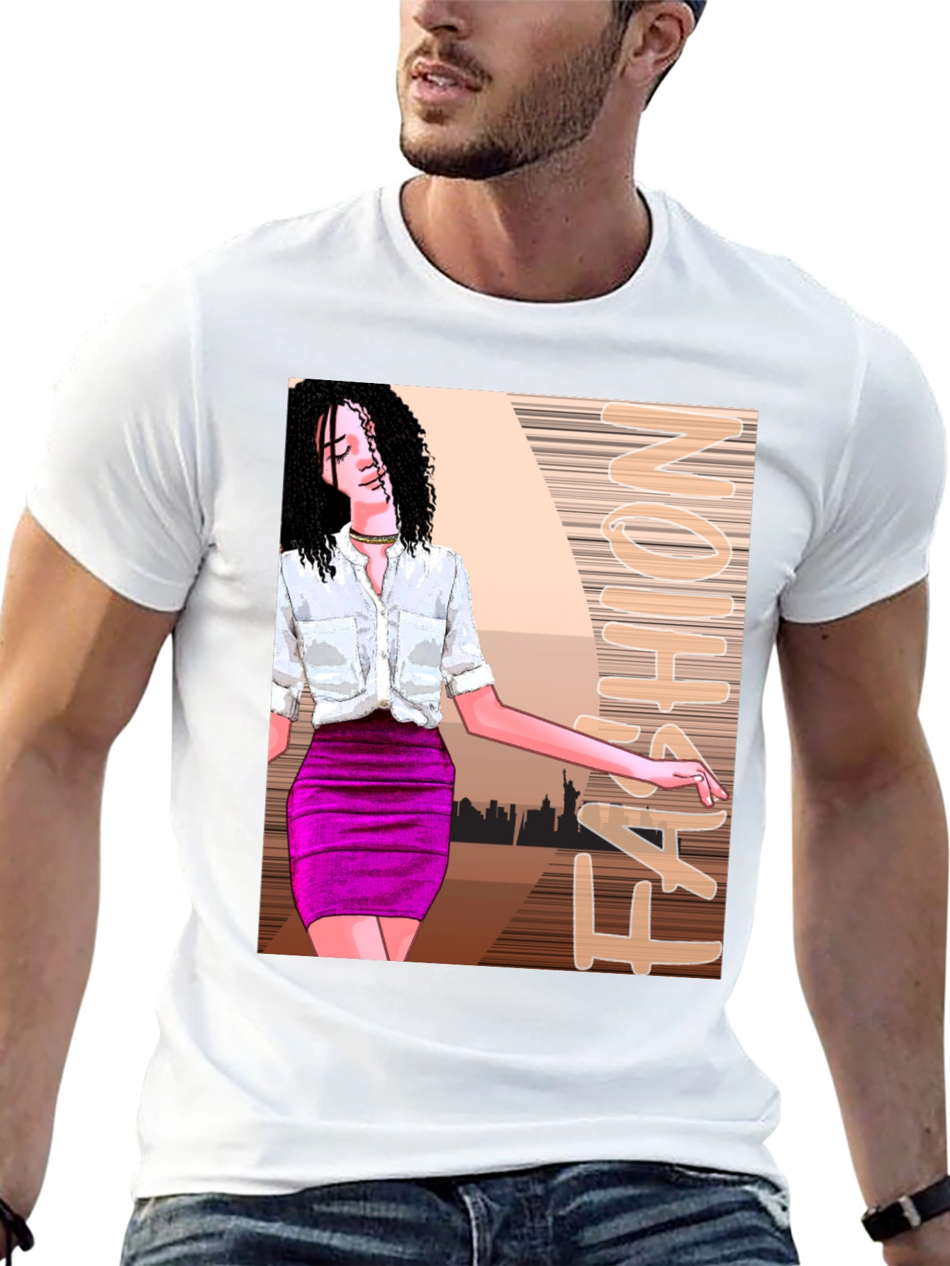 Fashion Statement T-Shirt - Stylish Graphic Tee