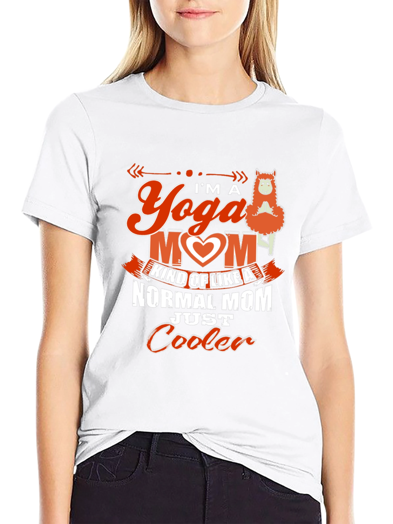 Yoga Mom T-Shirt - Funny & Cool Design