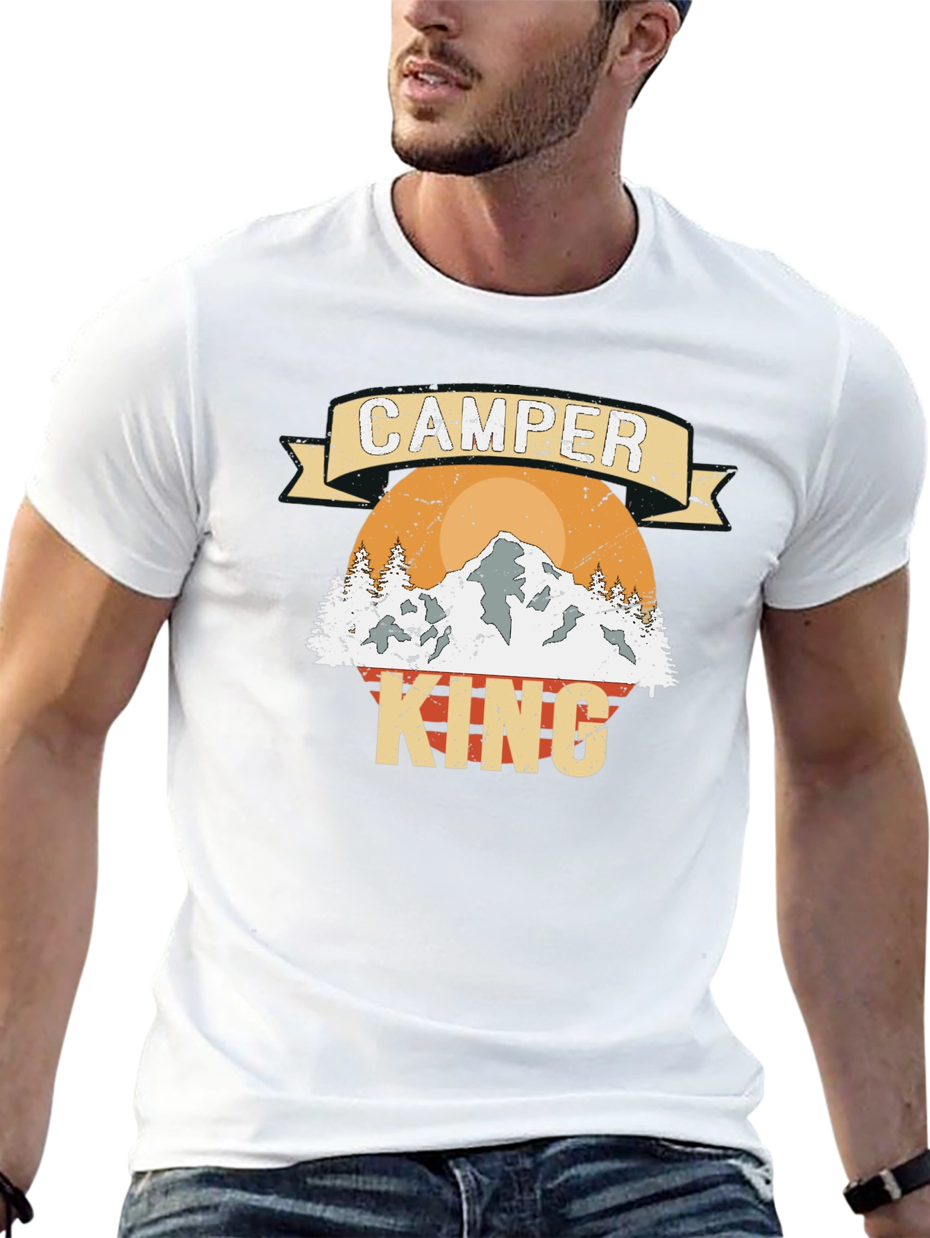 Camper King Graphic Tee - Adventure Ready!
