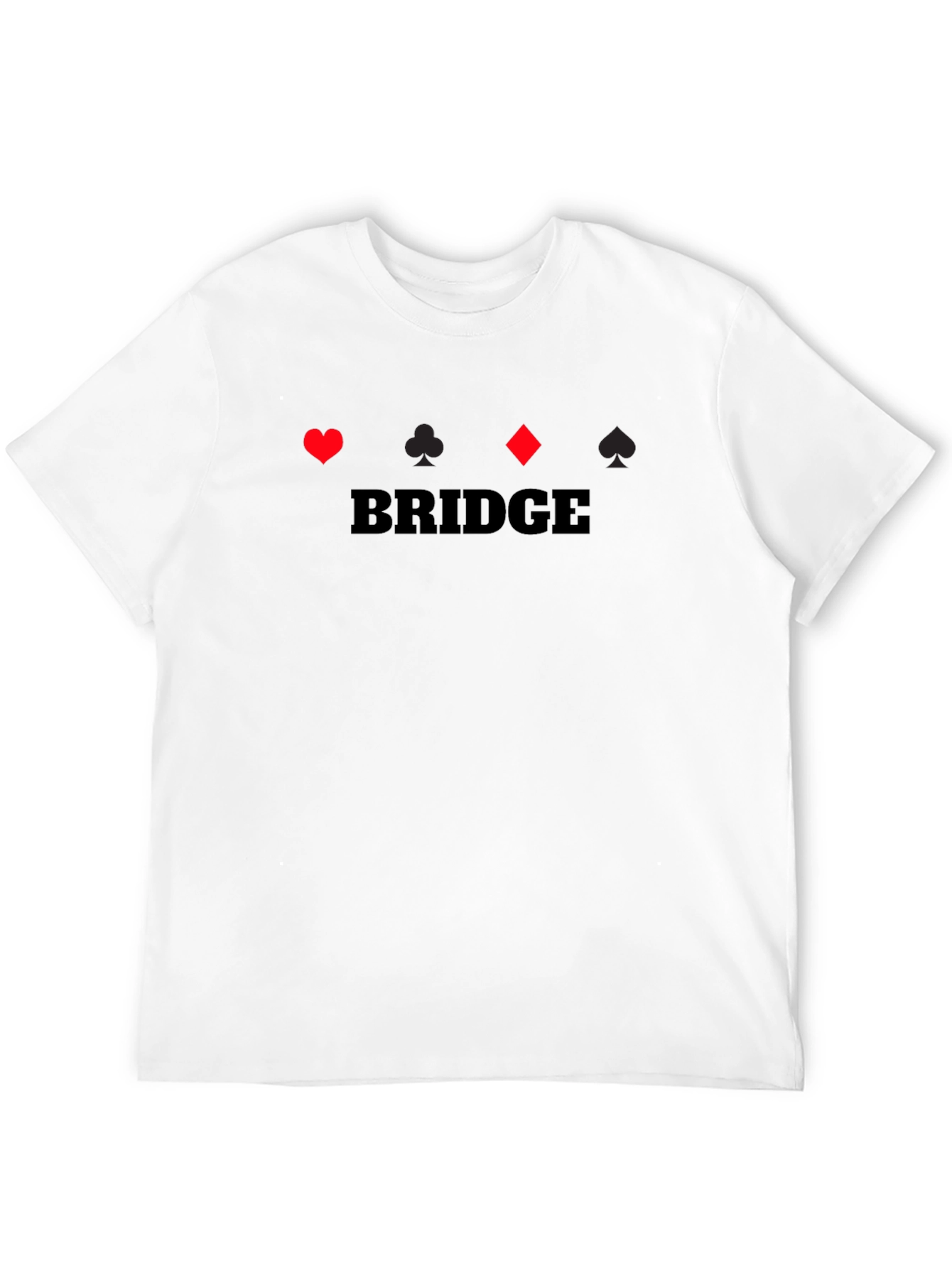 Bridge Card Game Graphic T-Shirt