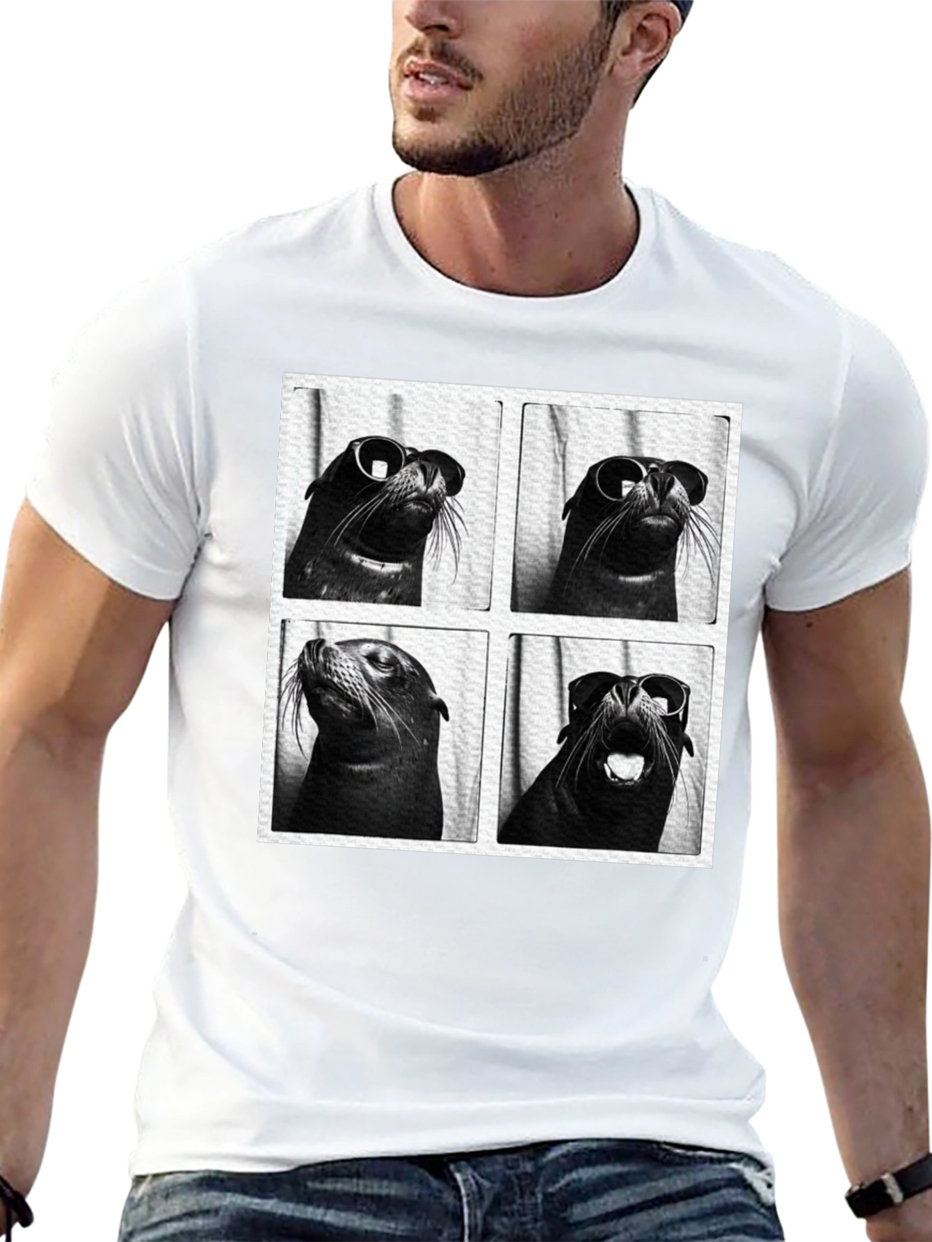 Cool Seal Photo Booth T-Shirt