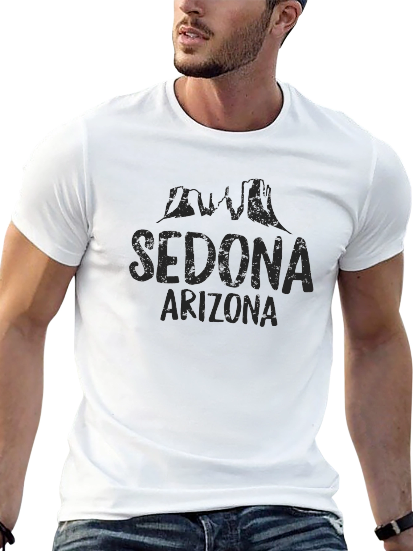 Sedona Arizona Black Graphic Tee