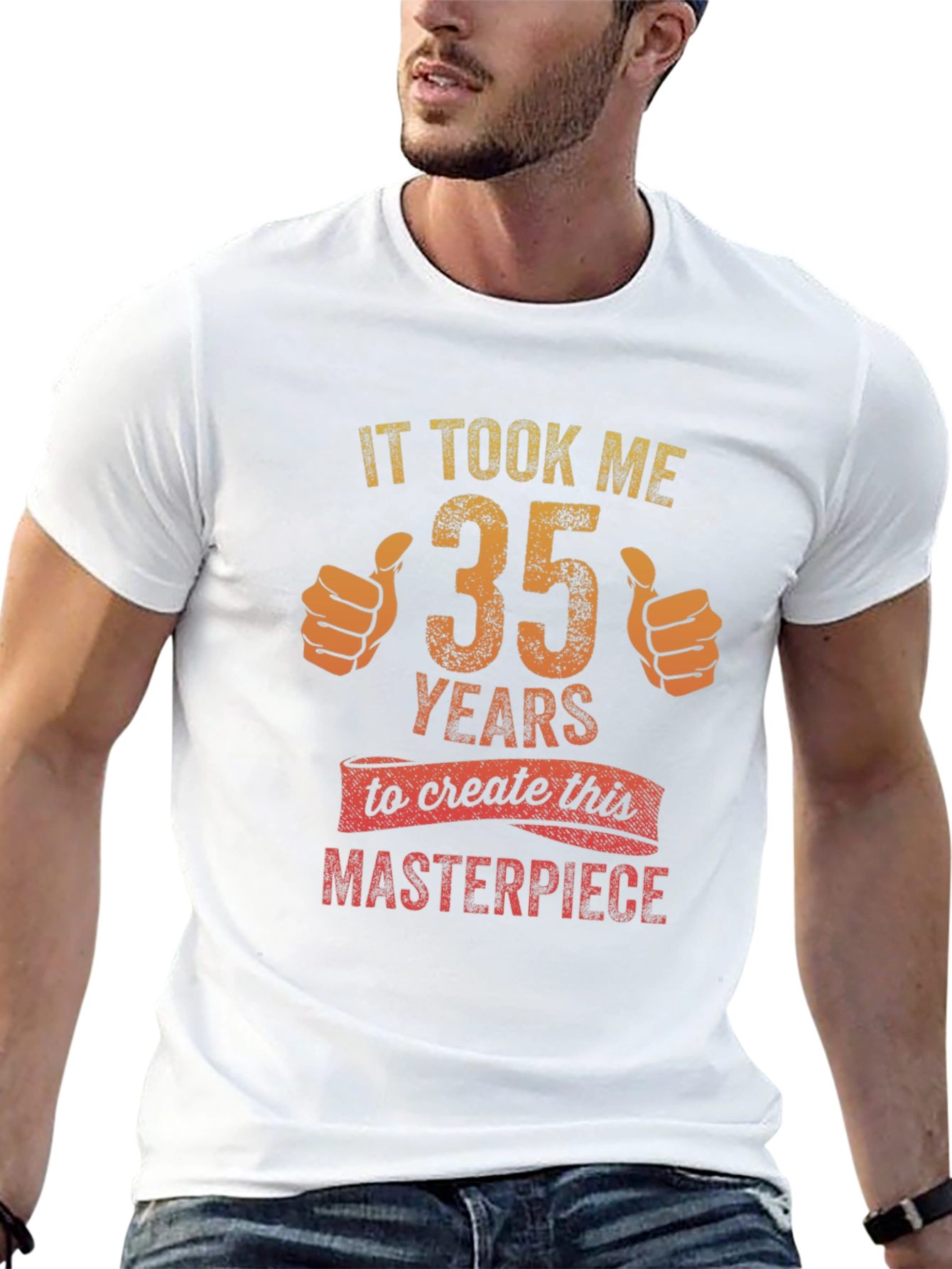35 Years Masterpiece Graphic Tee - Black