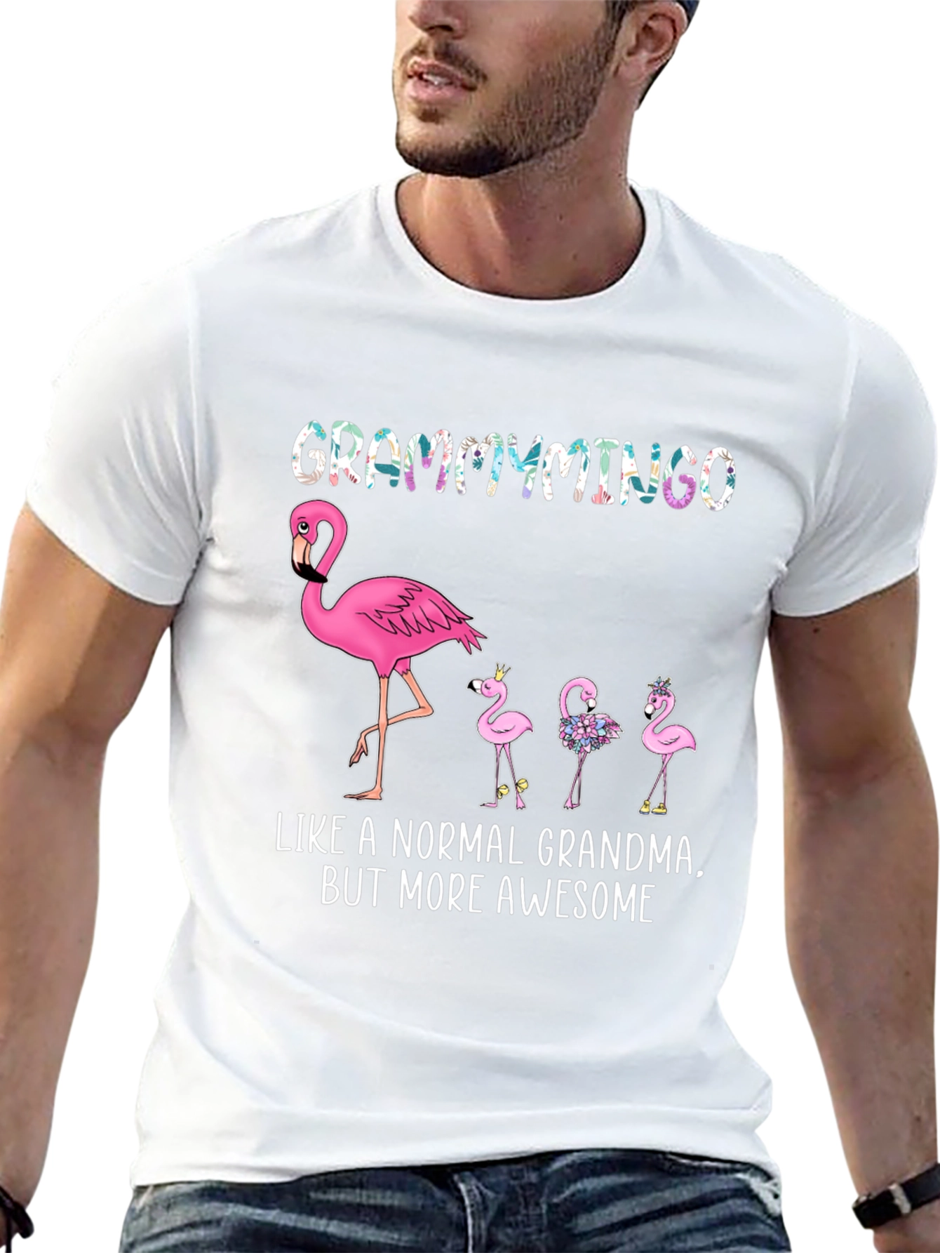 Grammymingo Flamingo Grandma T-Shirt