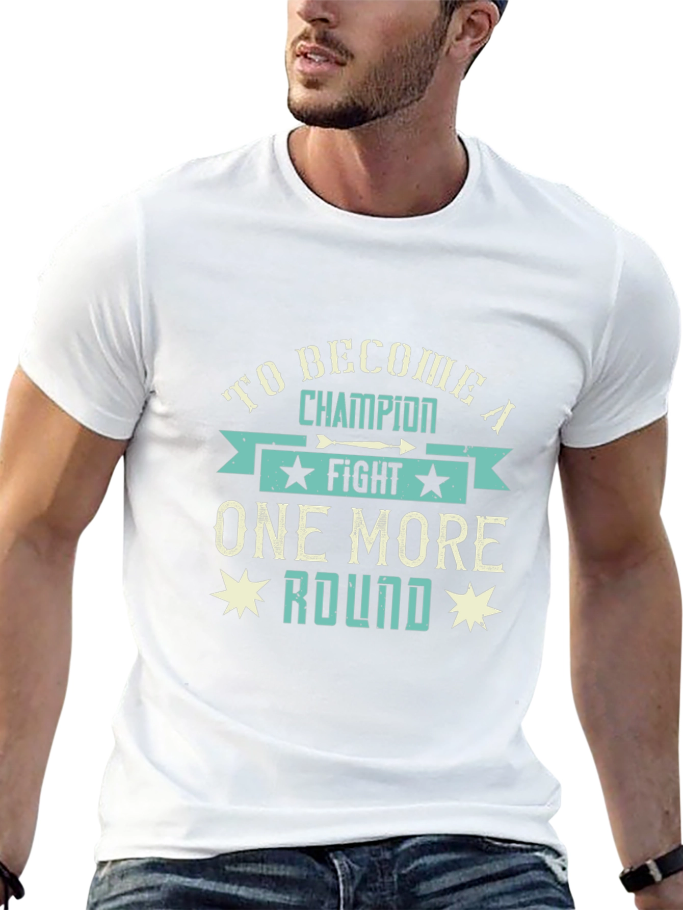 Champion Fight Black T-Shirt
