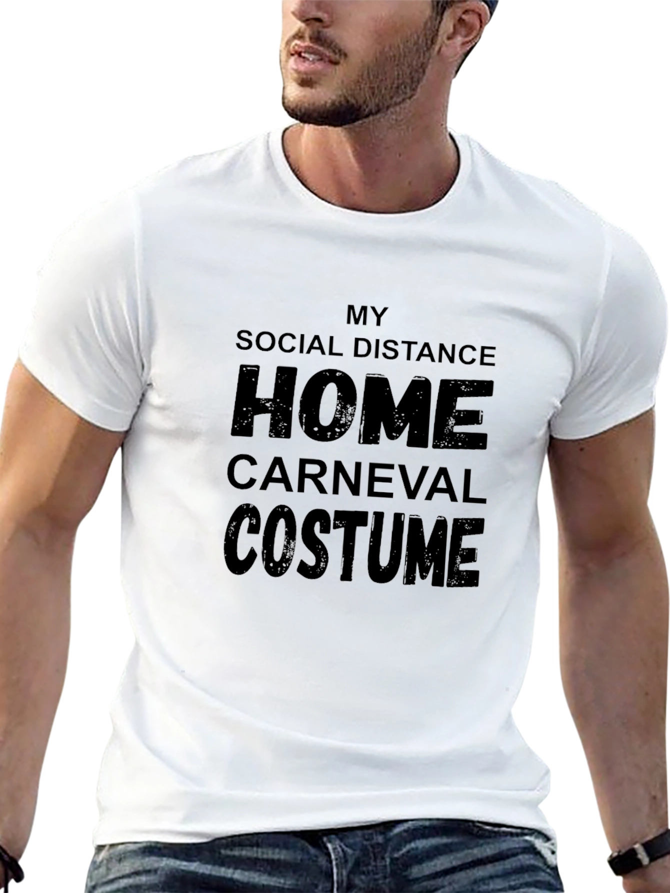 Social Distance Home Costume T-Shirt
