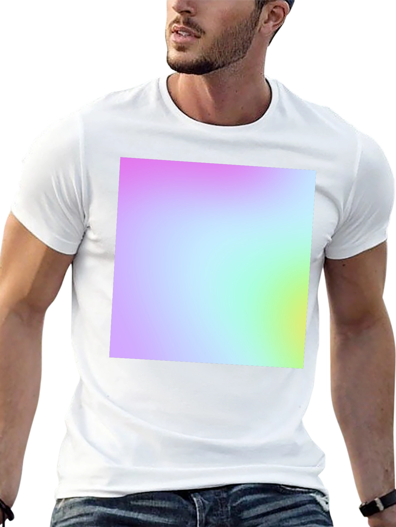 Gradient Square Tee