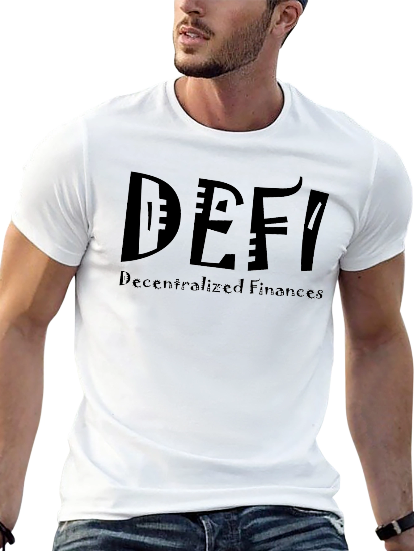 DeFi Decentralized Finances Black T-Shirt