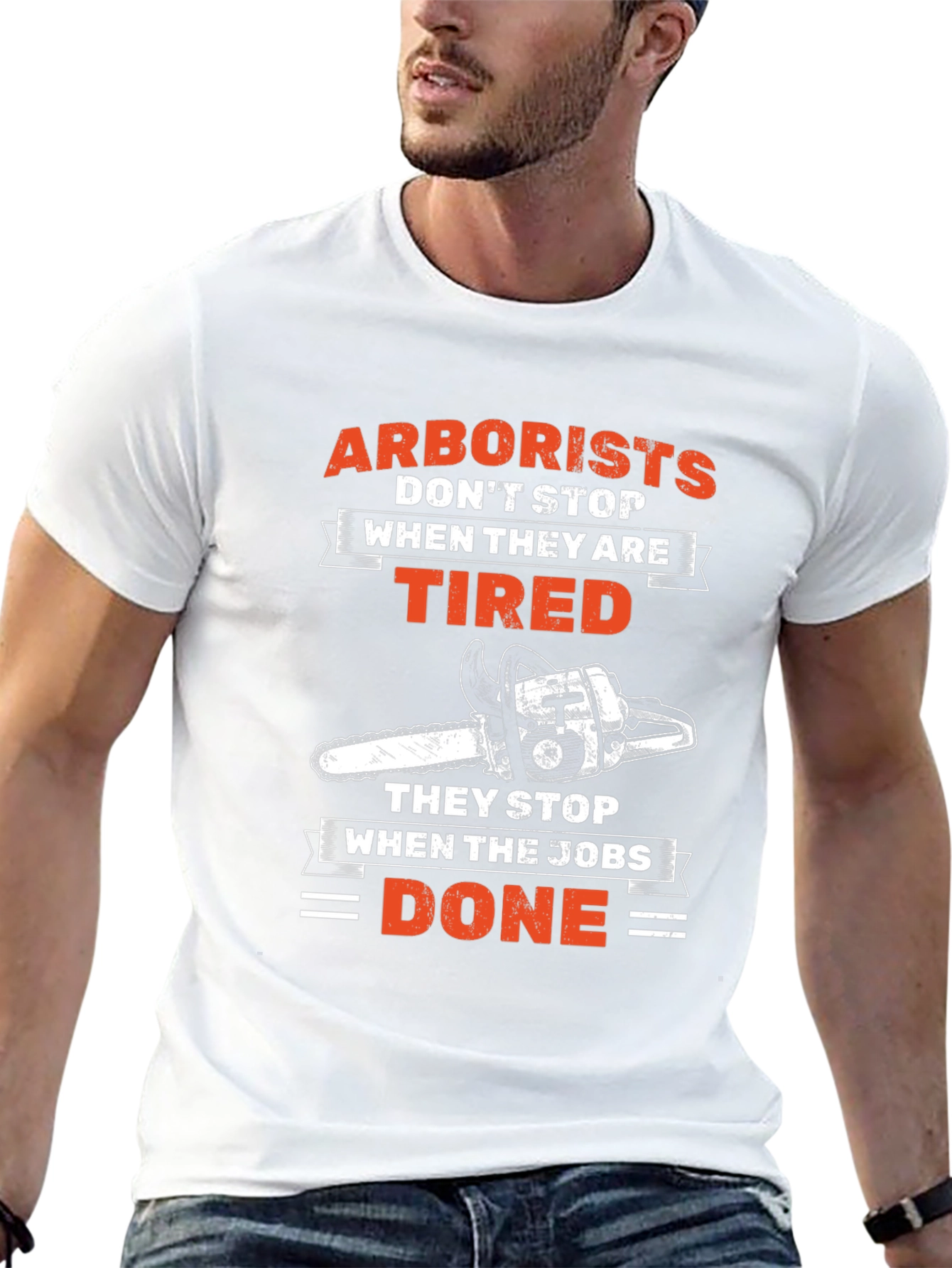 Arborist T-Shirt - When The Jobs Done