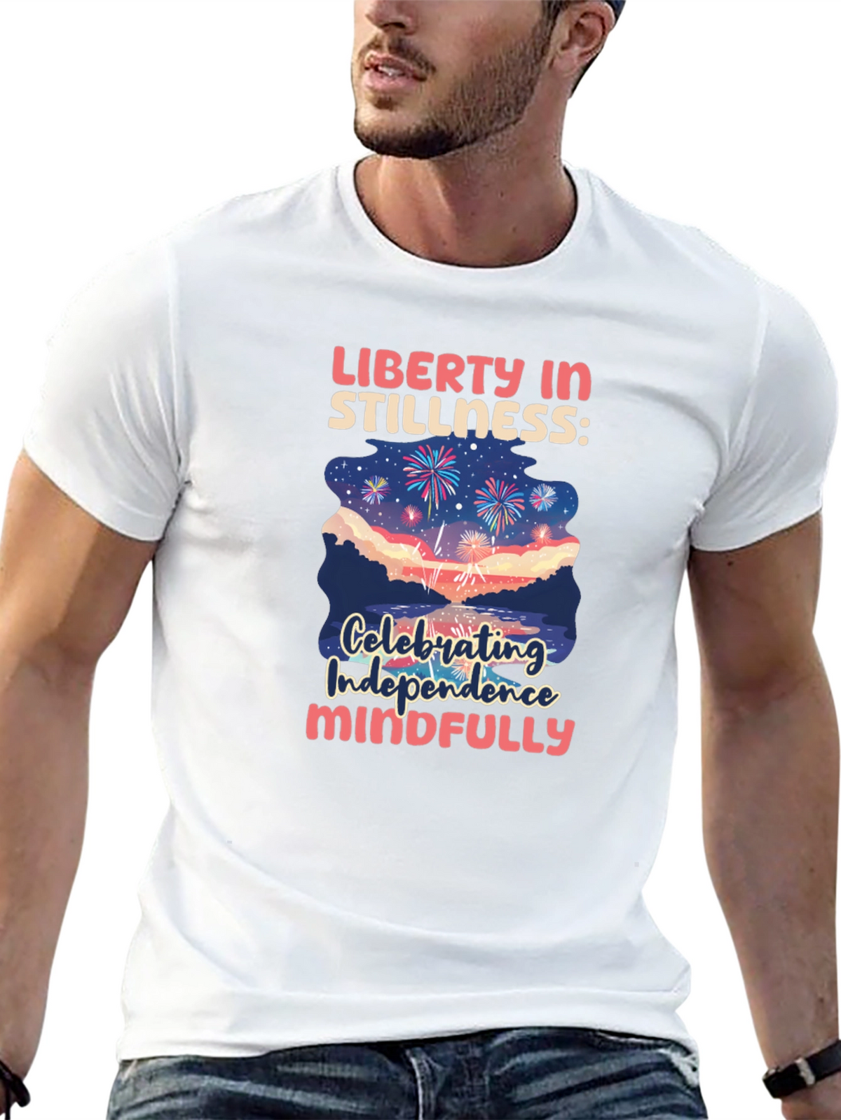 Liberty in Stillness Graphic T-Shirt