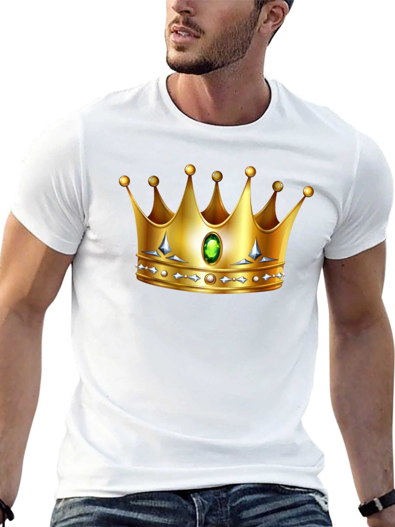 Golden Crown Graphic Tee - King/Queen Style