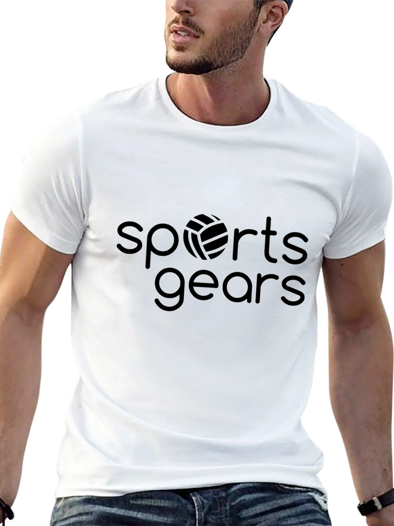 Sports Gears Graphic T-Shirt
