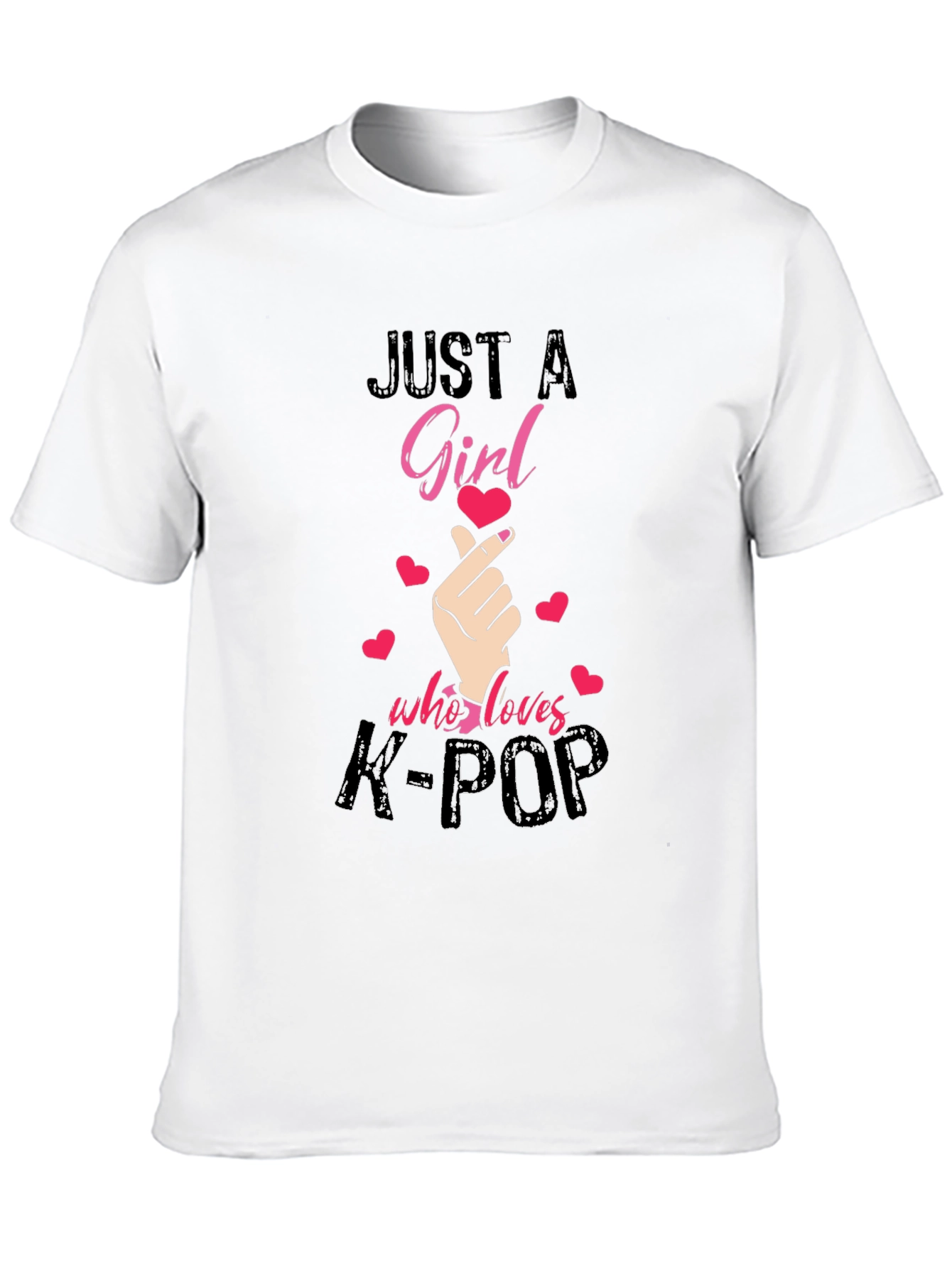 Just a Girl Who Loves K-Pop T-Shirt