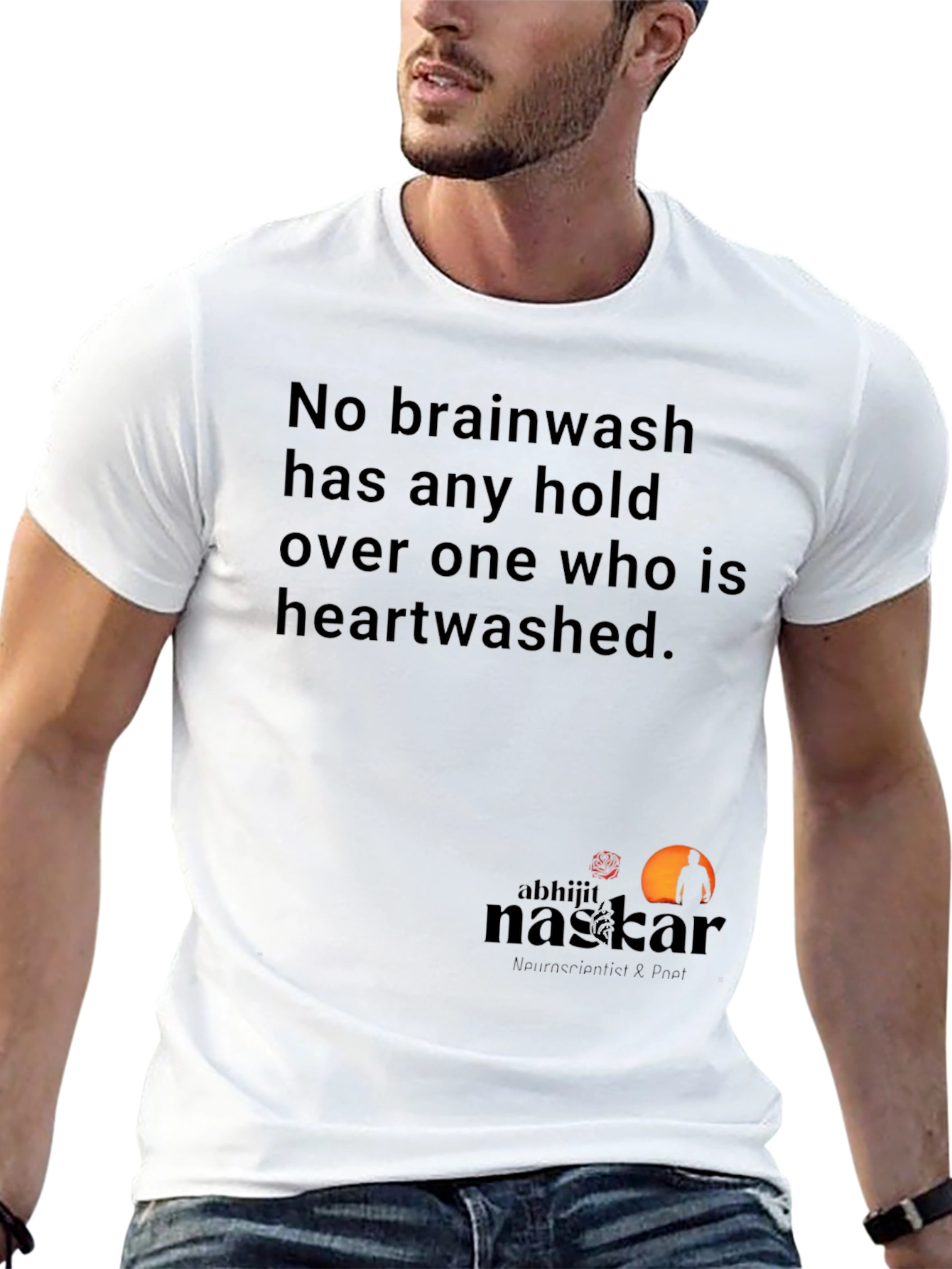 Heartwashed Graphic Tee - Inspirational Message T-Shirt