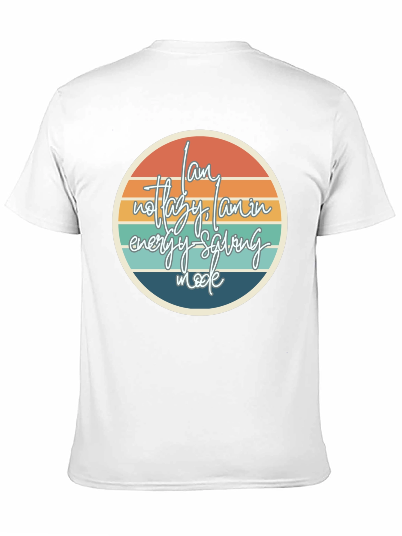 Energy Saving Mode T-Shirt - Lazy Slogan Tee
