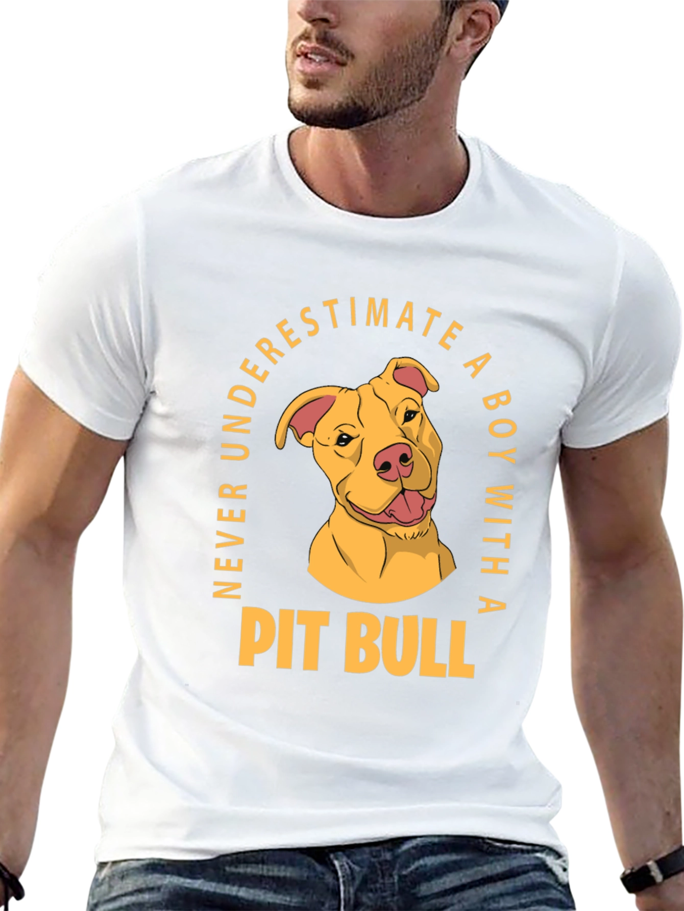 Pit Bull Boy T-Shirt - Never Underestimate
