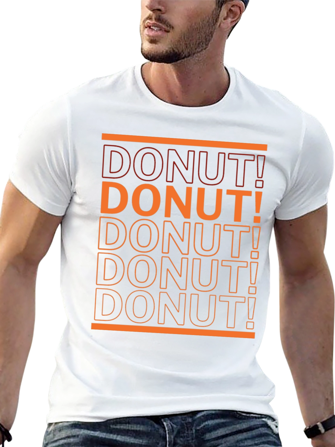 Donut Graphic Tee - Bold Statement Shirt