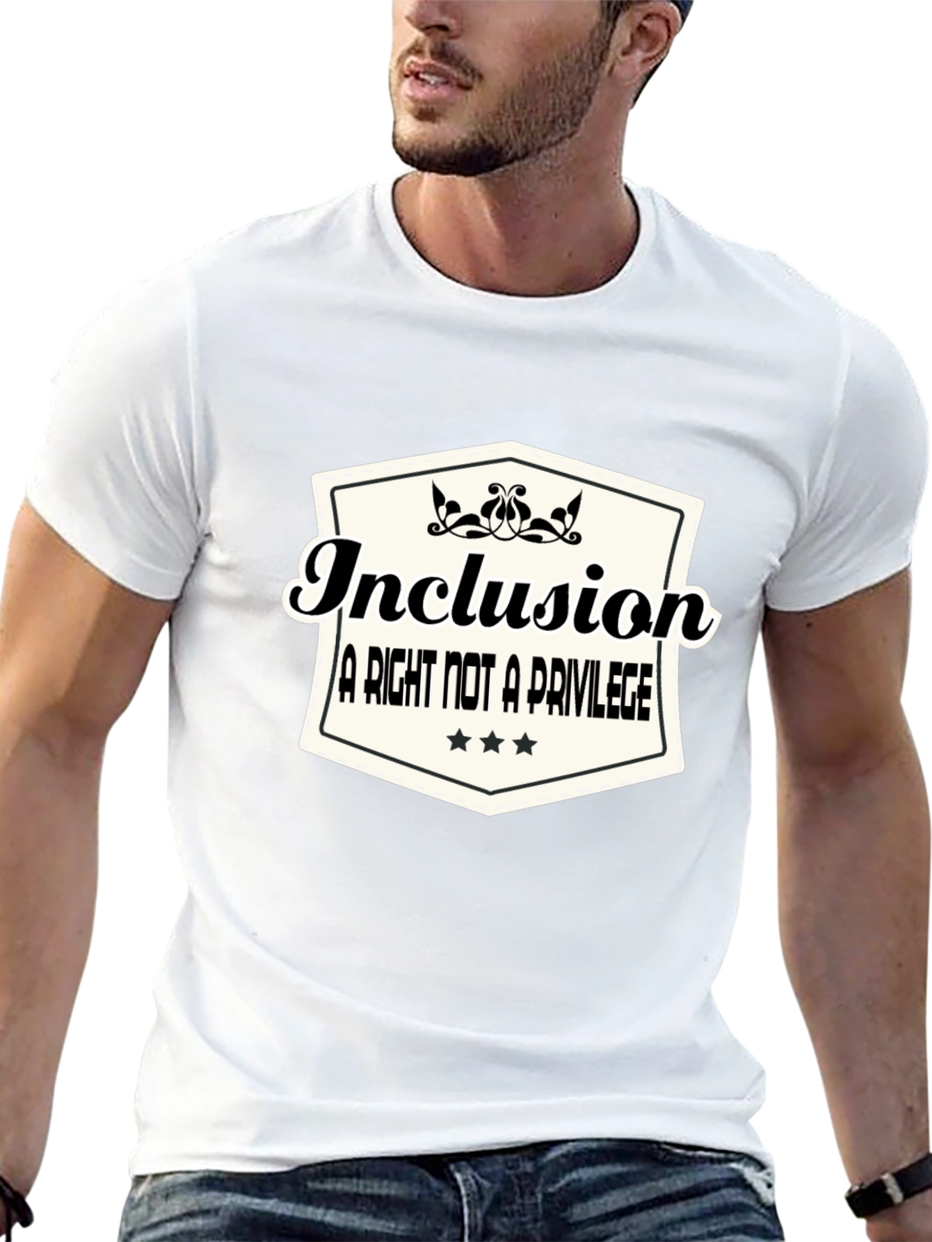 Inclusion T-Shirt: A Right Not a Privilege