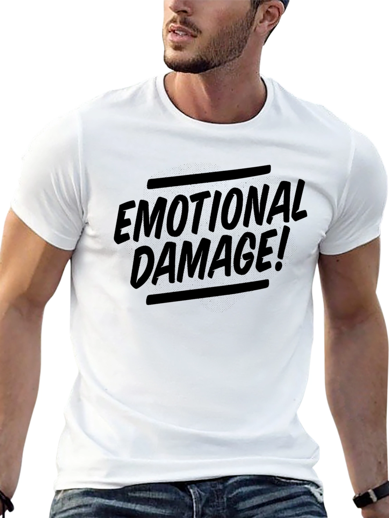 Emotional Damage T-Shirt - Funny Sarcastic Tee