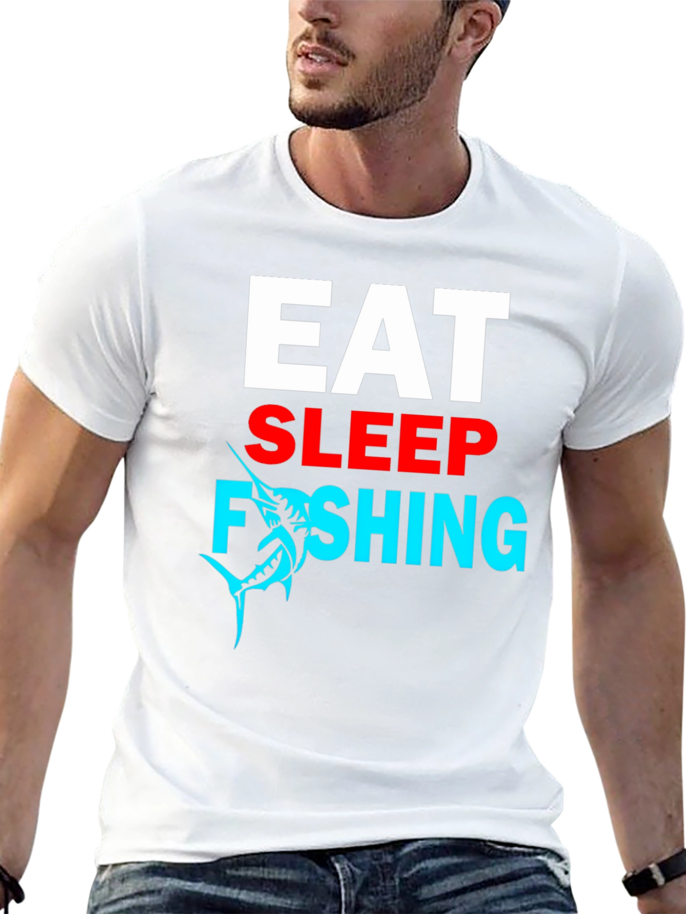 Eat Sleep Fishing T-Shirt - Angler Apparel