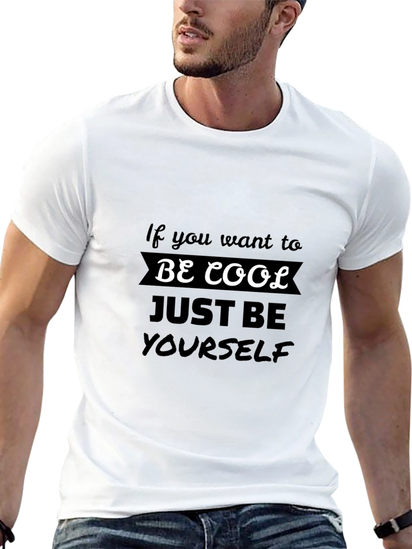 Be Cool Graphic Print Tee