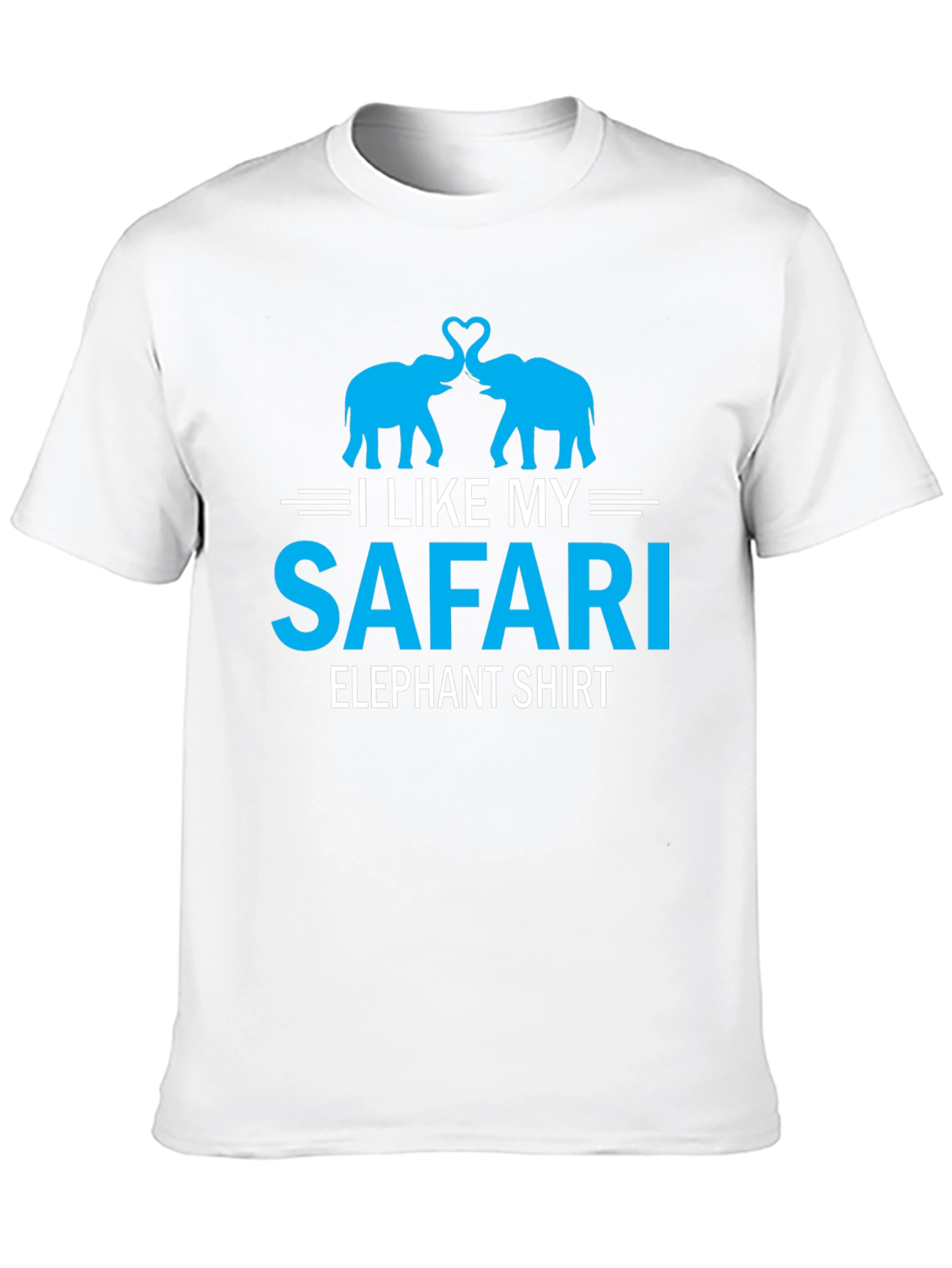 Safari Elephant Shirt - I Like My Elephant Tee