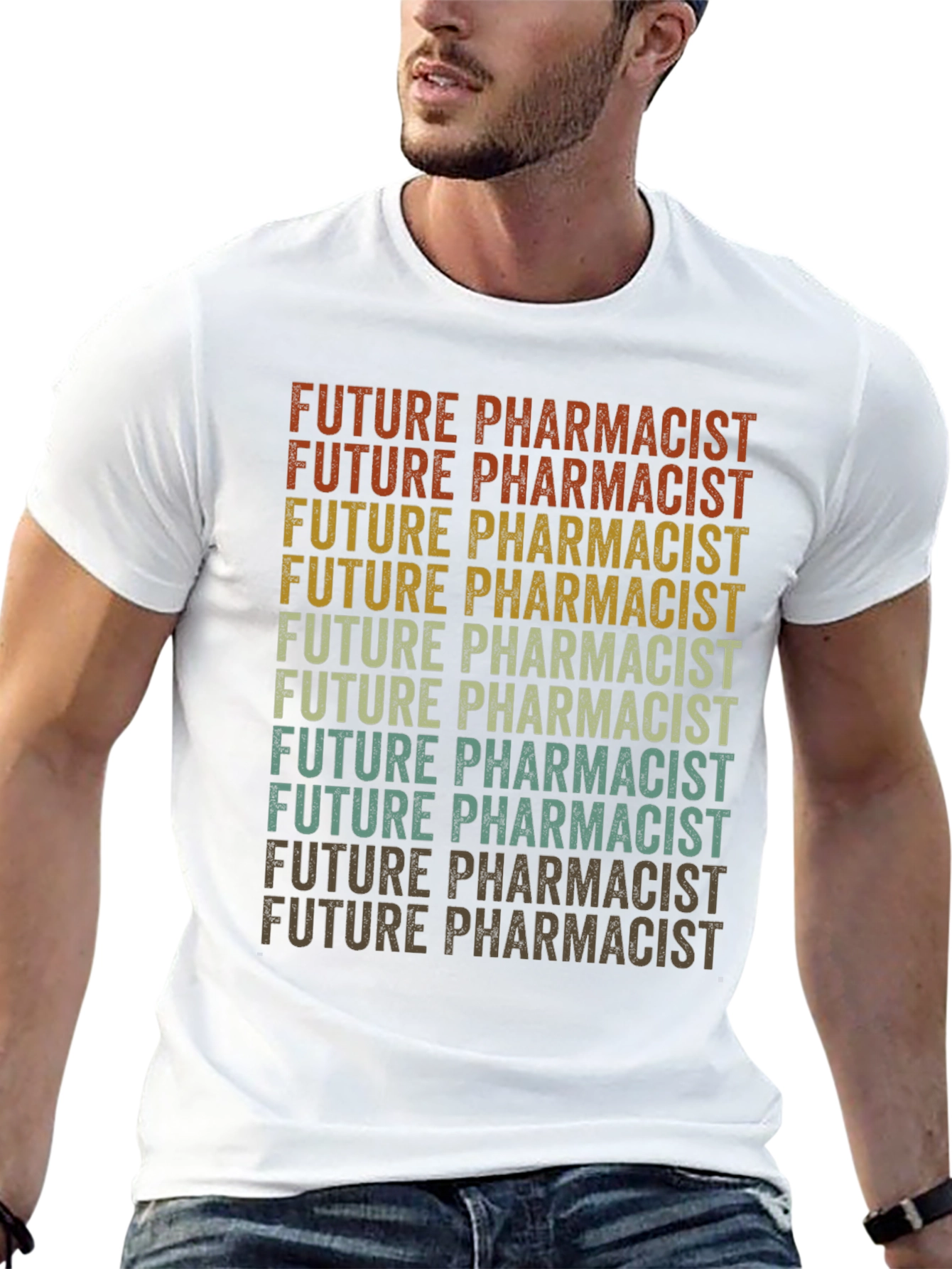 Future Pharmacist Retro T-Shirt
