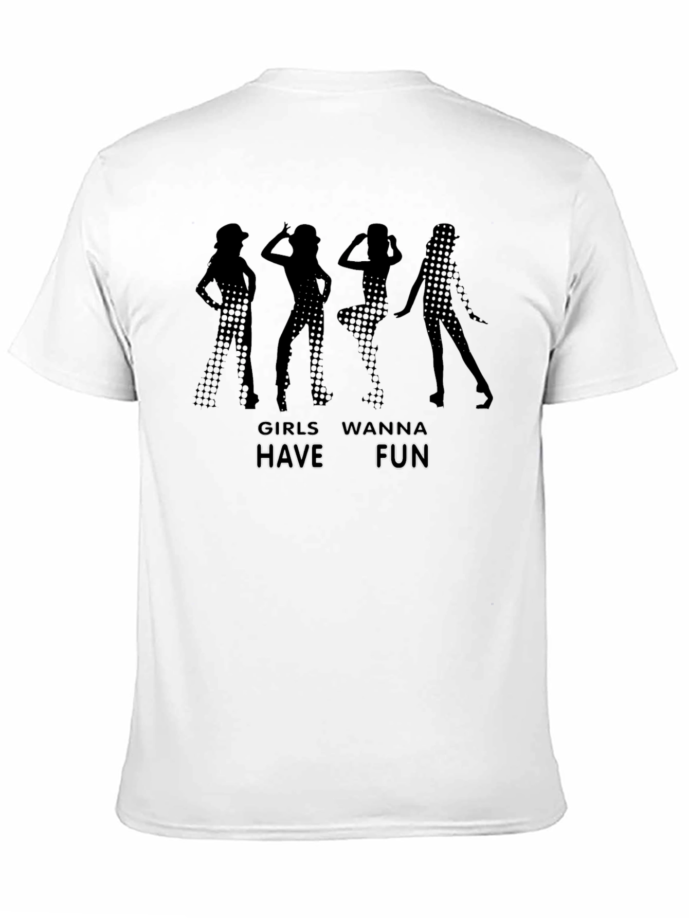 Girls Wanna Have Fun Black T-Shirt