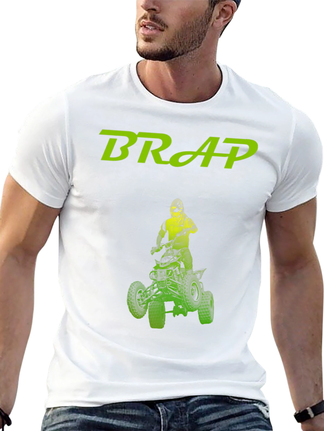BRAP ATV Rider Graphic Tee