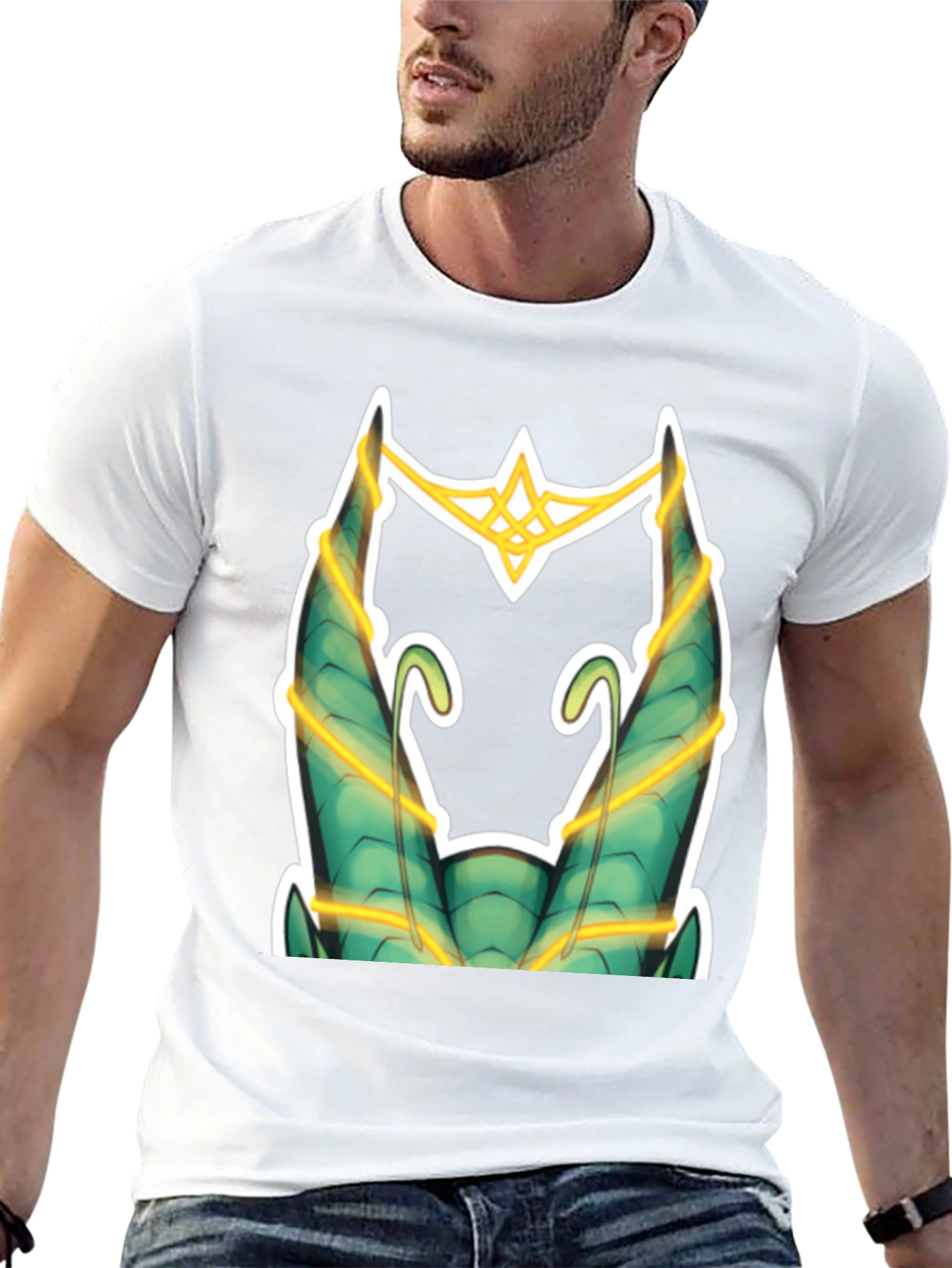 Graphic Tee: Enchanted Horned Crown Design